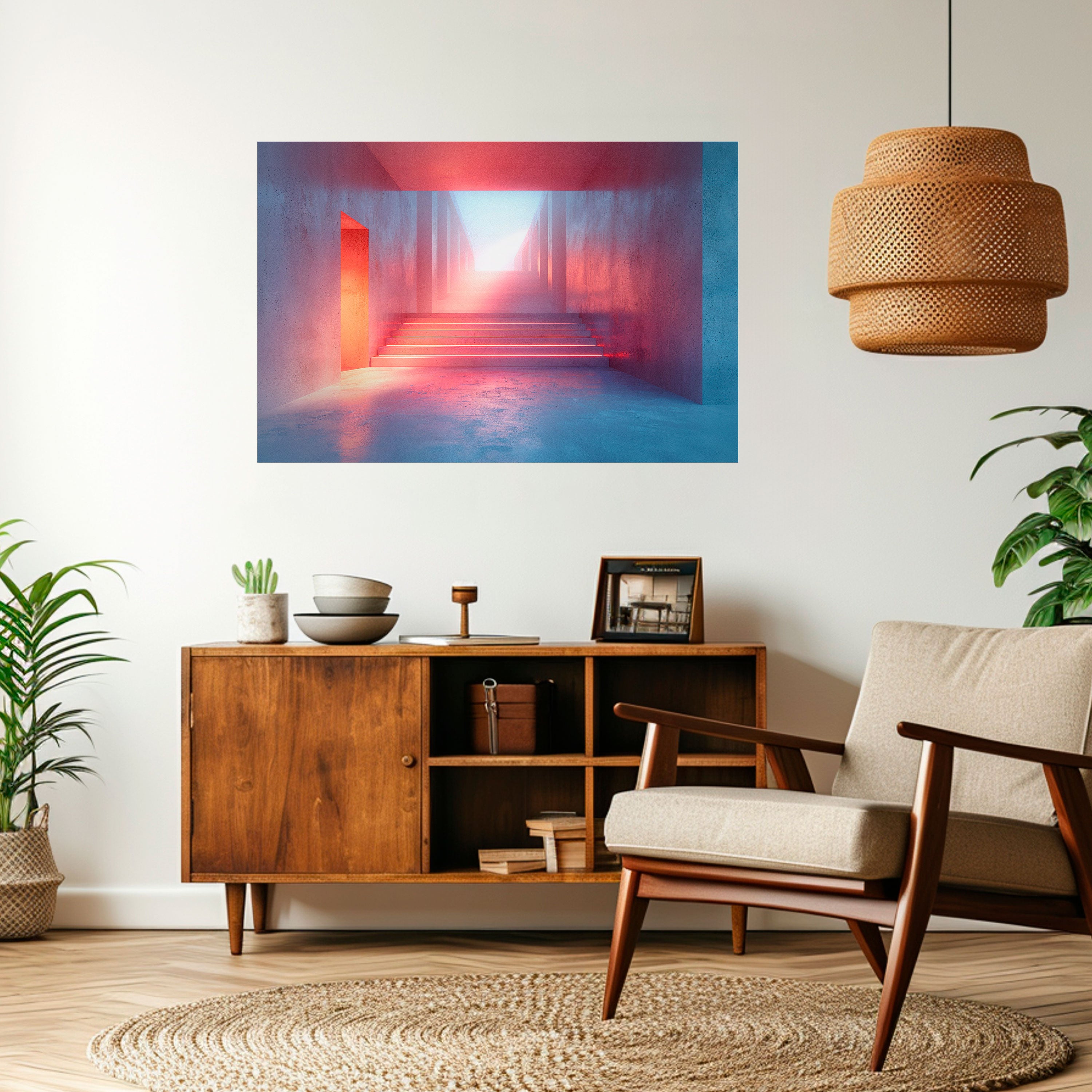 Póster horizontal autoadhesivo BRIGHT DIRECTION