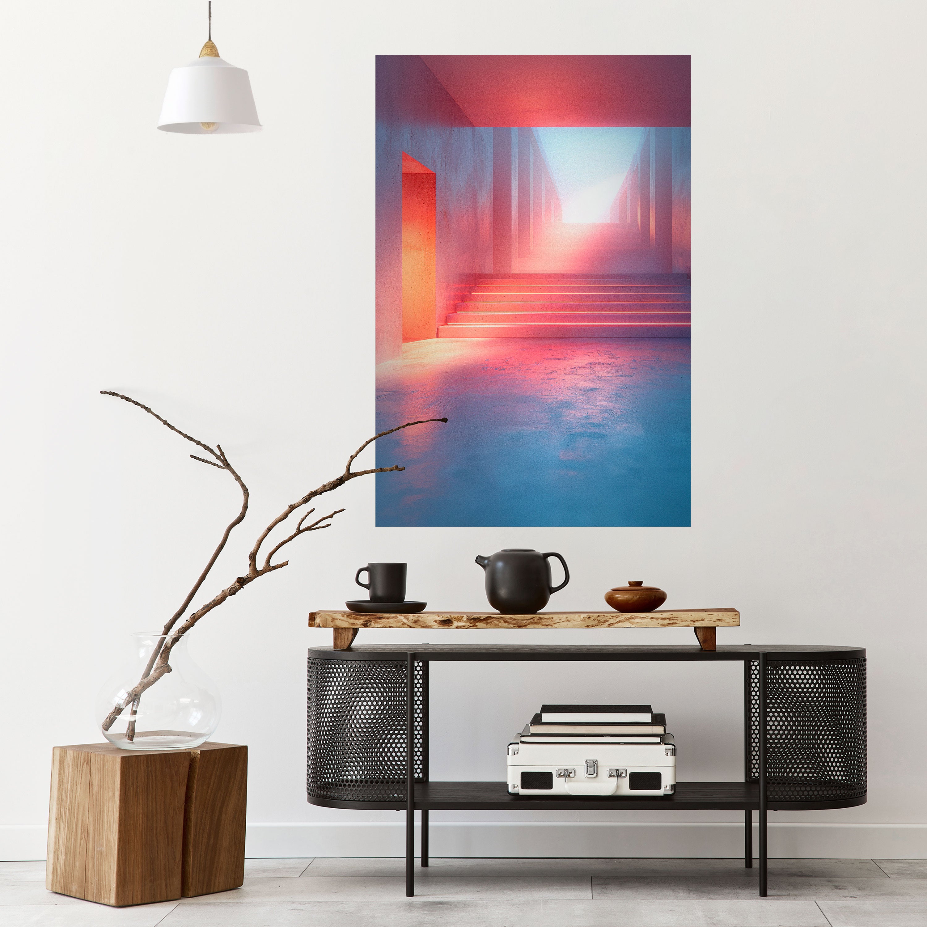 BRIGHT DIRECTION Peel and Stick Vertical Poster