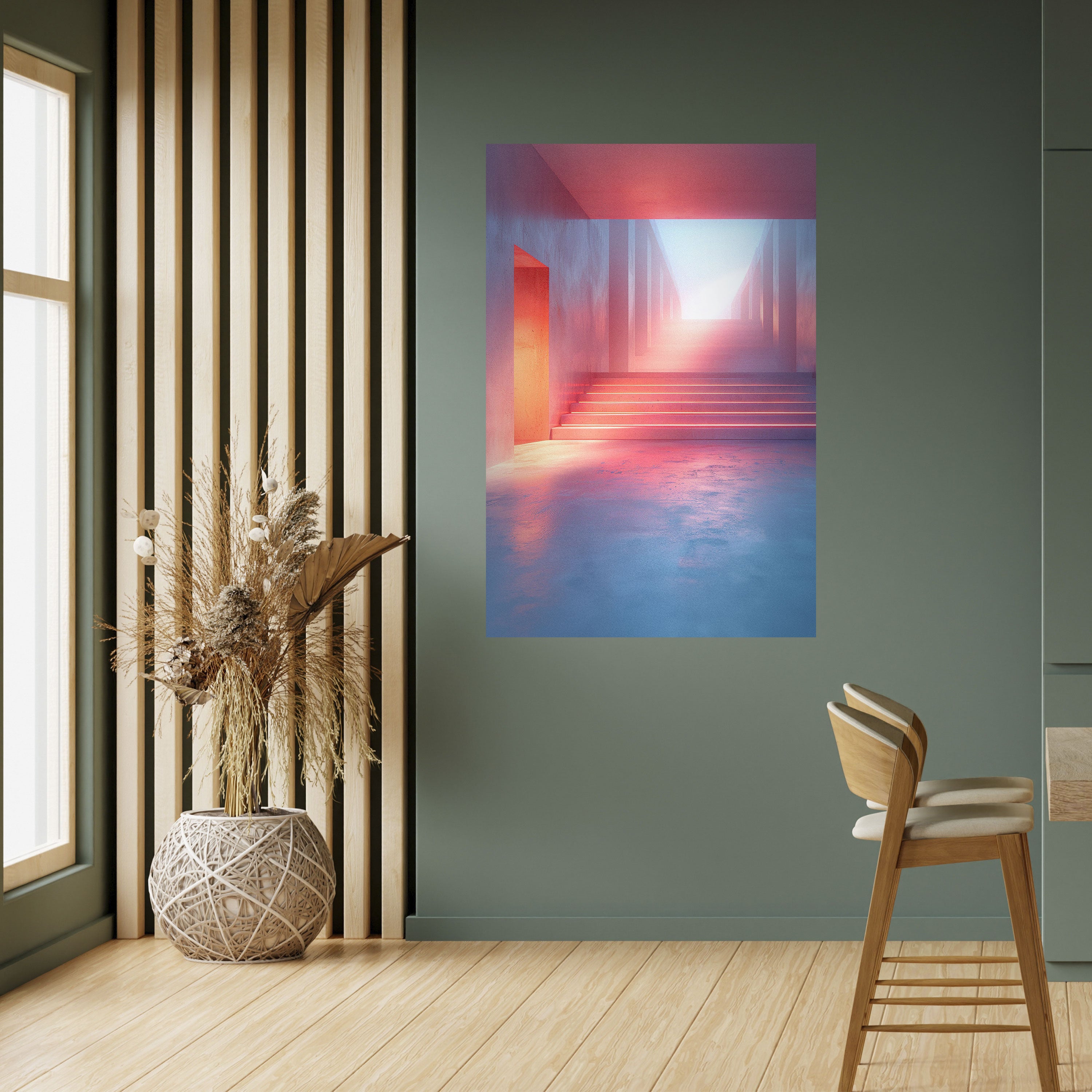 BRIGHT DIRECTION Peel and Stick Vertical Poster