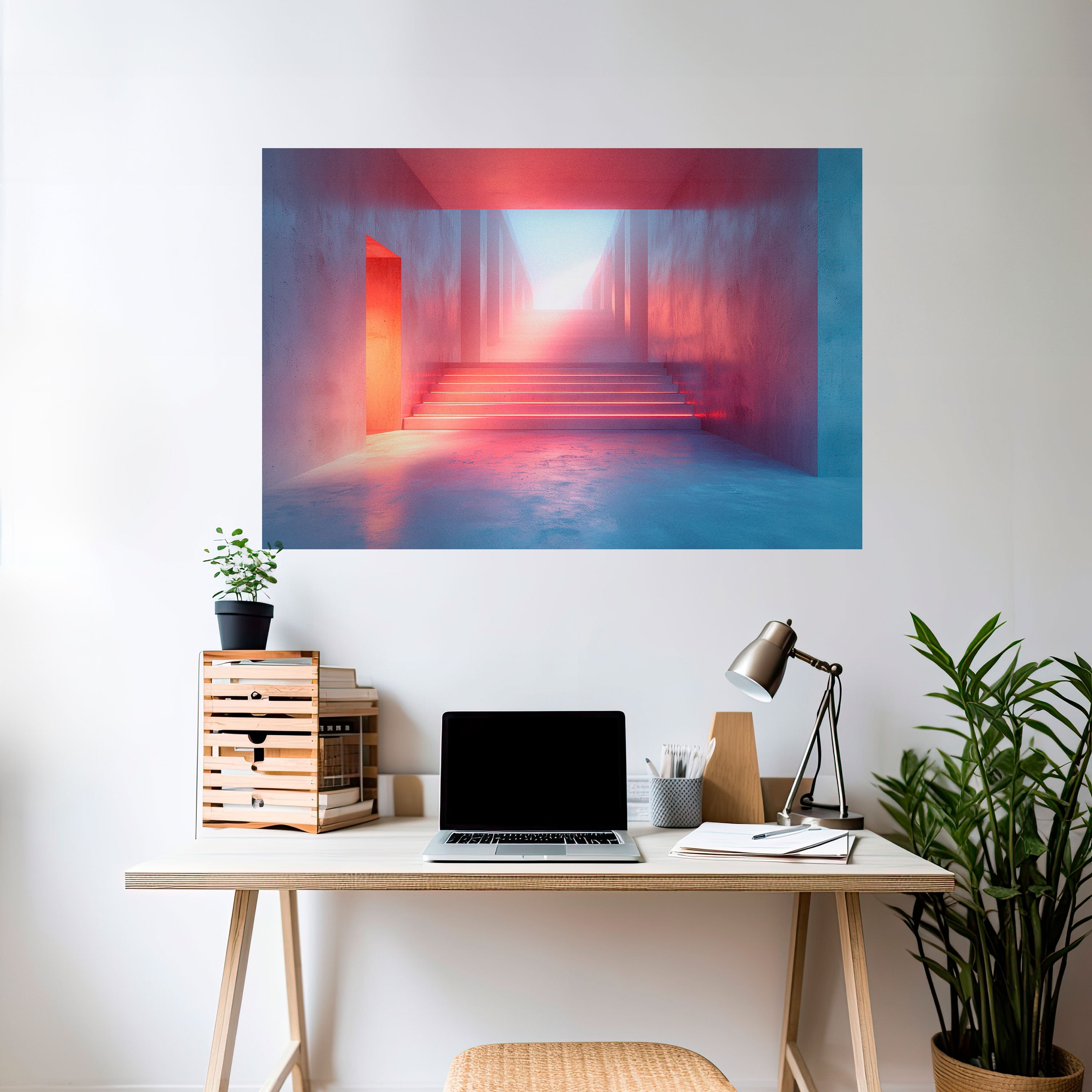 Póster horizontal autoadhesivo BRIGHT DIRECTION