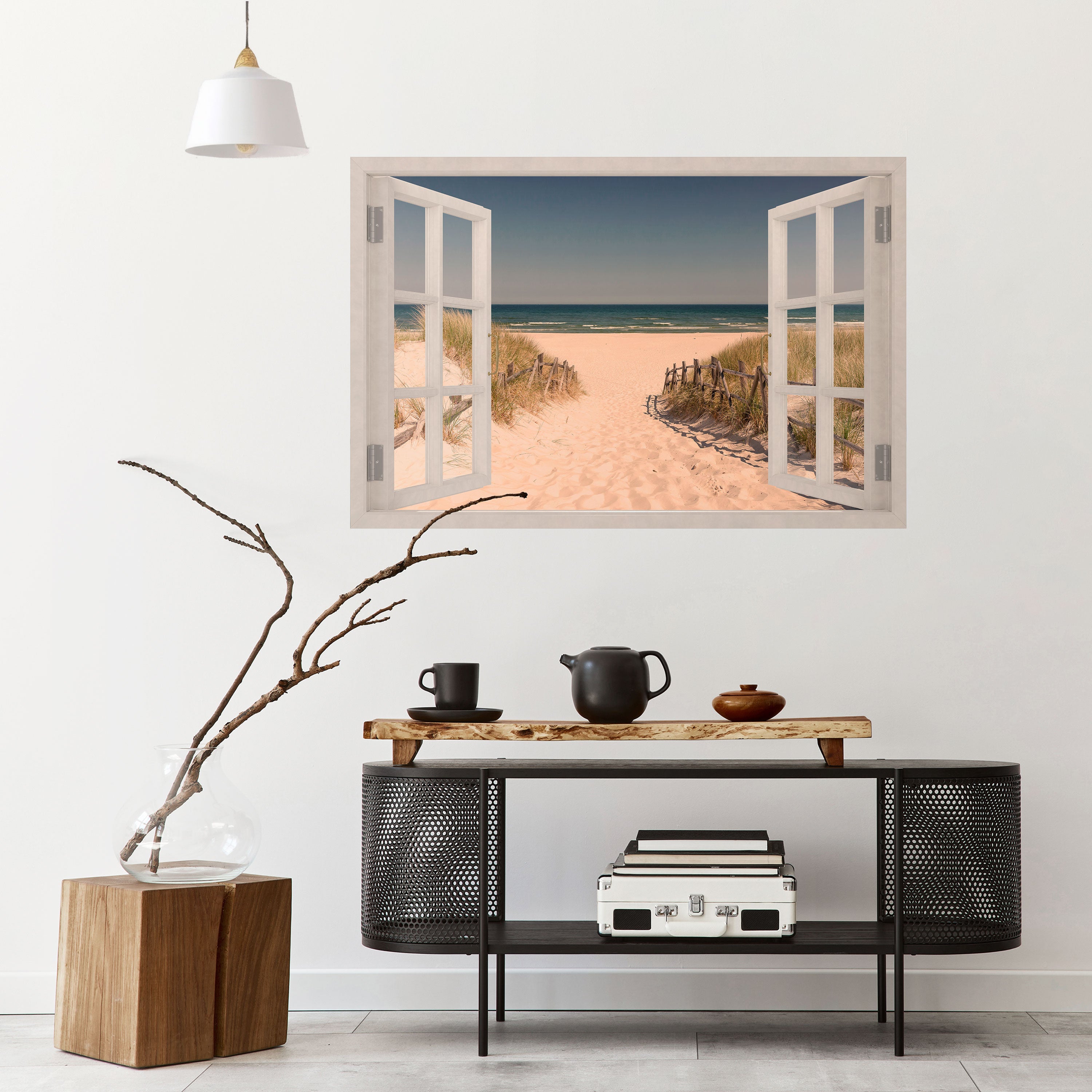 Póster horizontal autoadhesivo "PAISAJE DE ENSUEÑO SANDY"