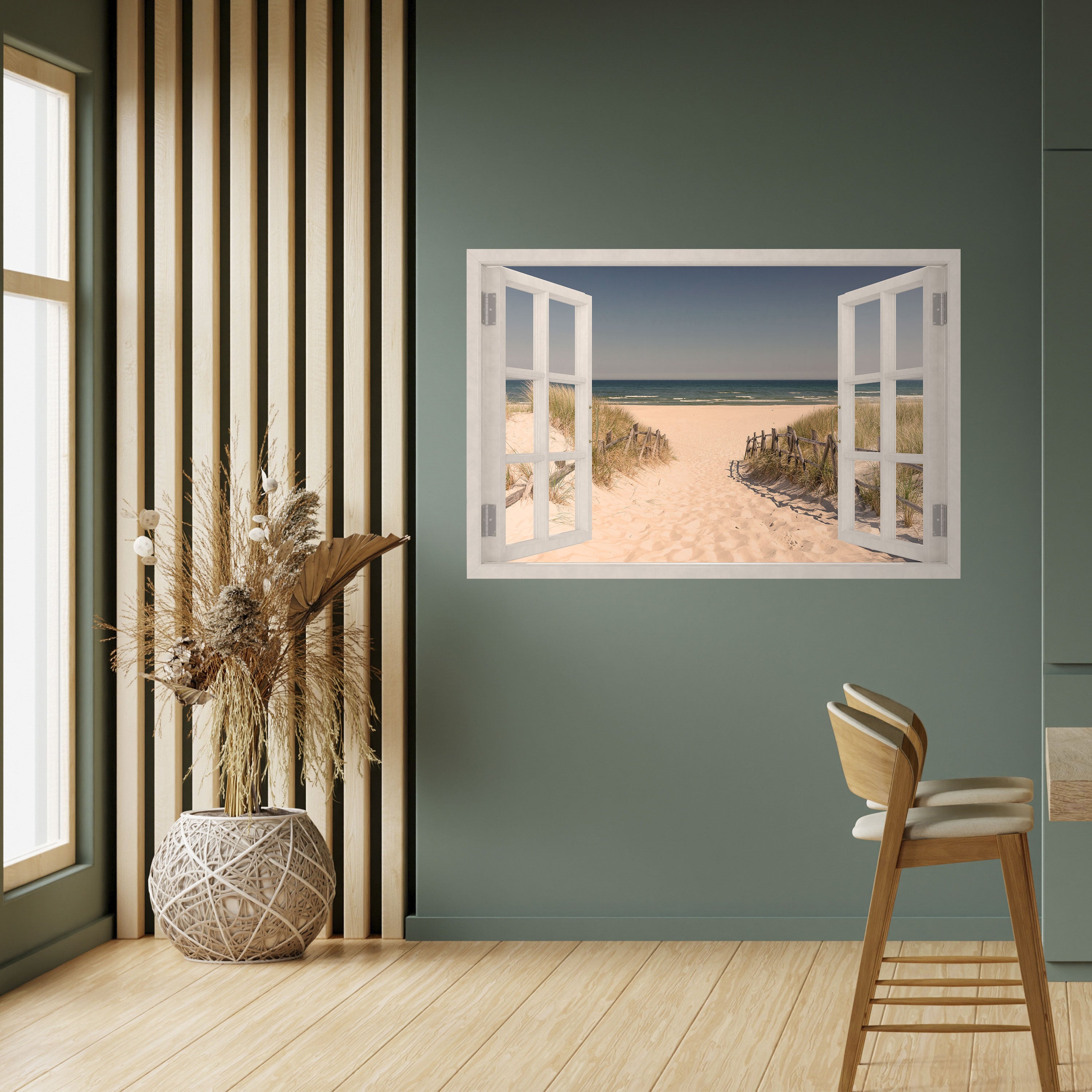 Póster horizontal autoadhesivo "PAISAJE DE ENSUEÑO SANDY"