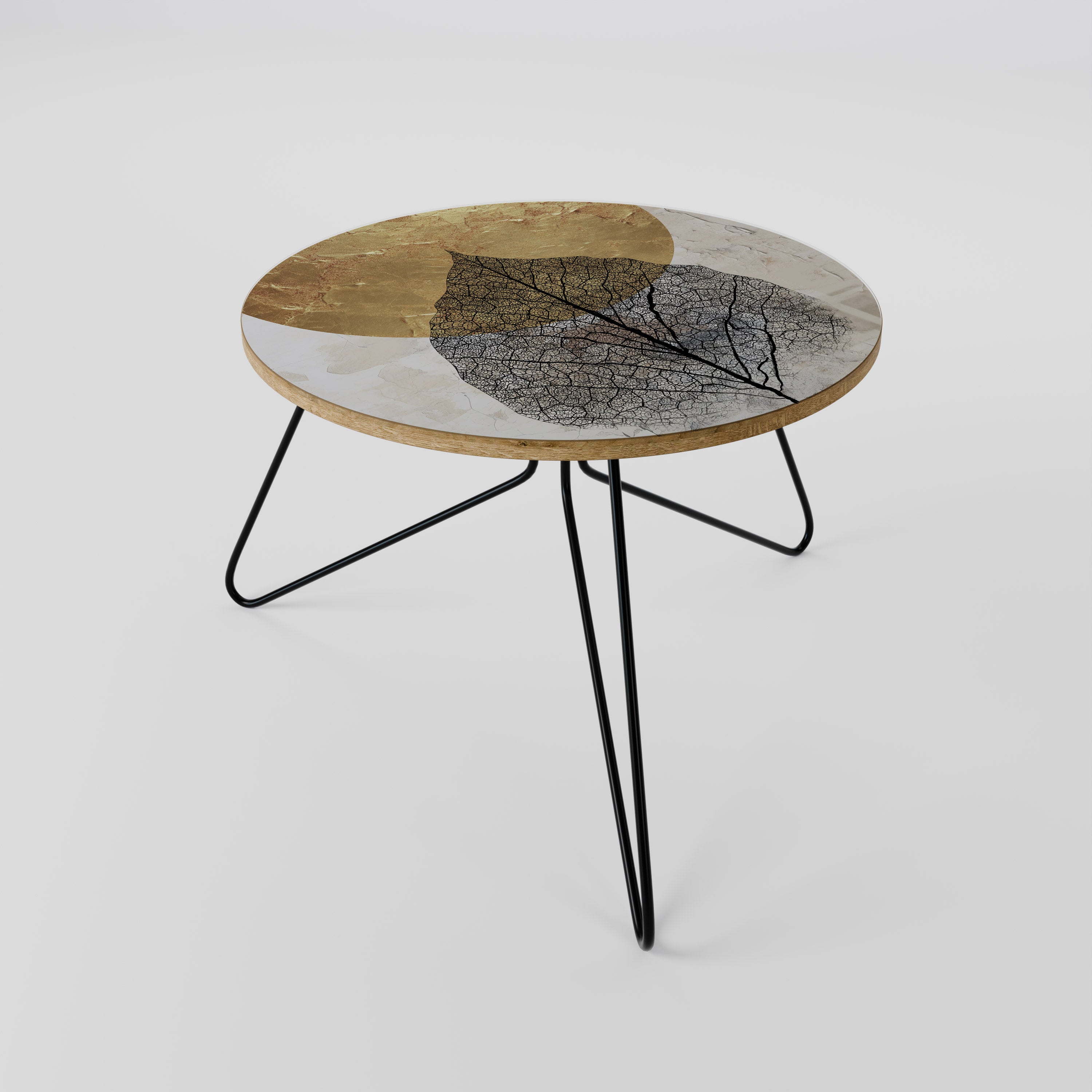 GOLD NERVATIO Coffee Table 60
