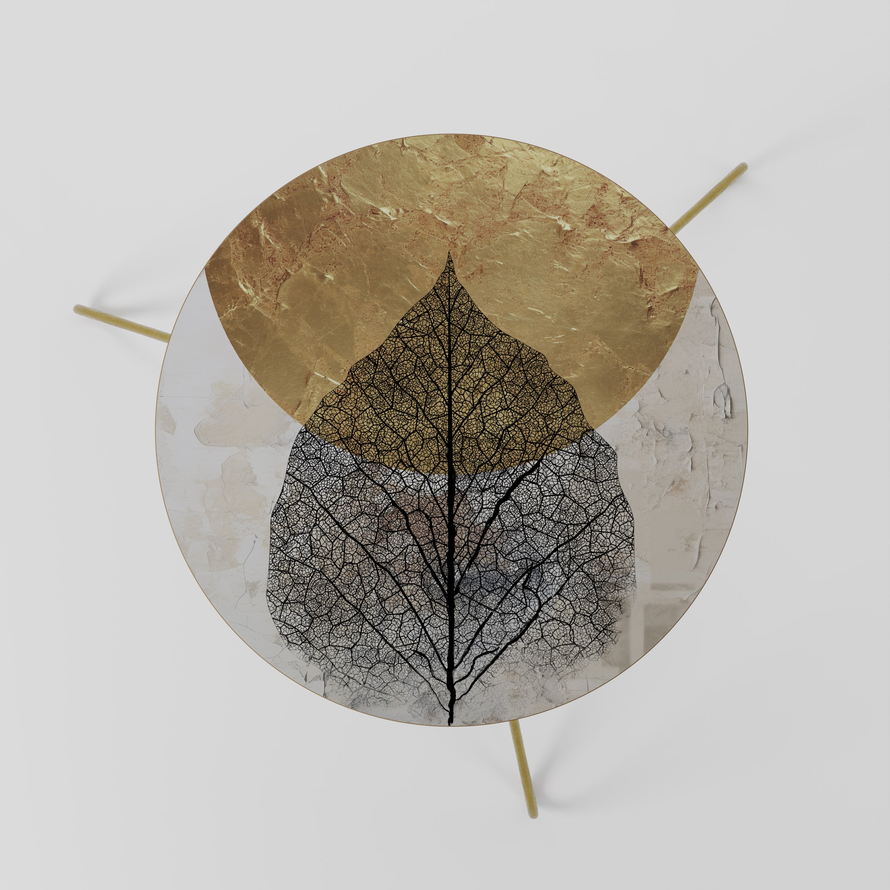 GOLD NERVATIO Coffee Table 60