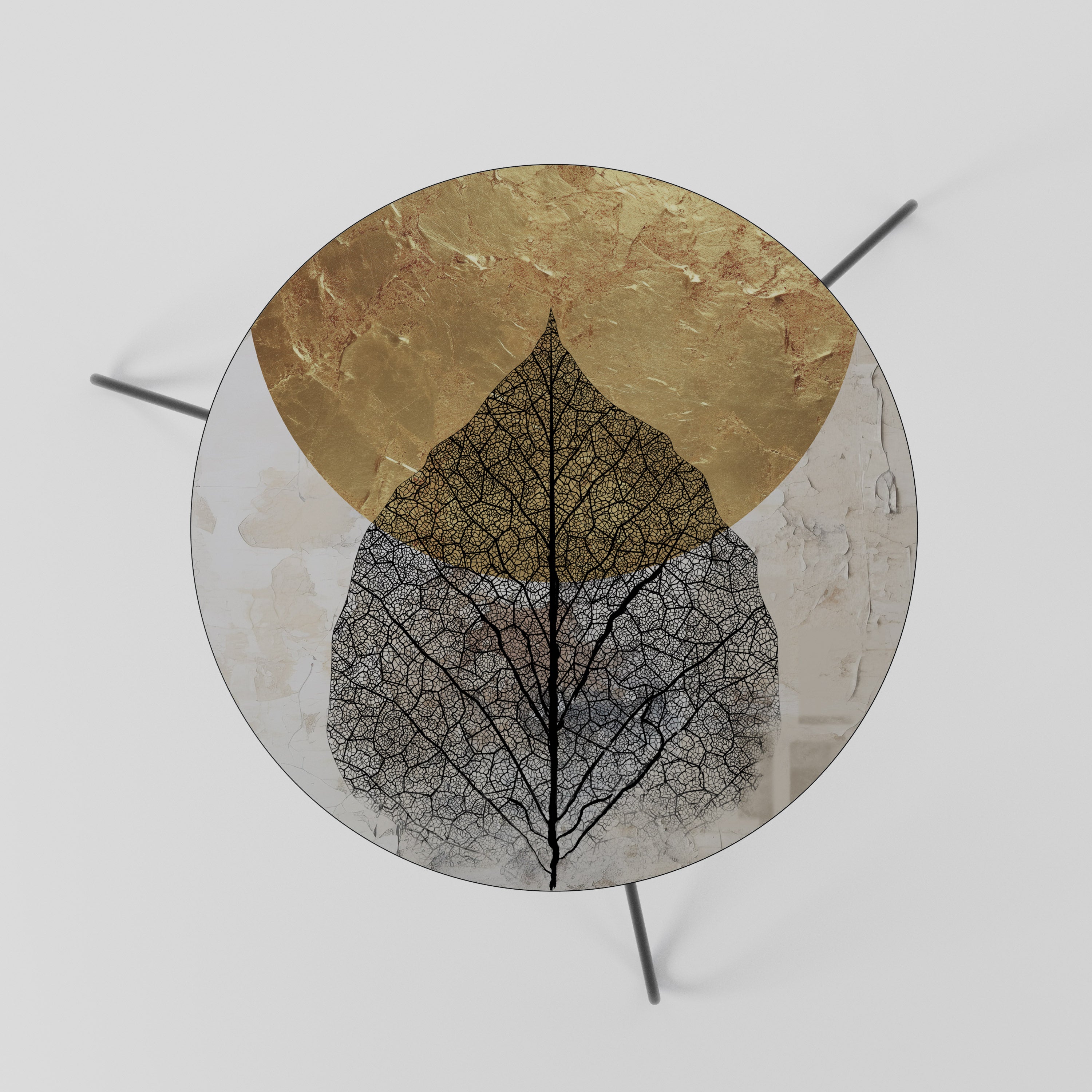 GOLD NERVATIO Coffee Table 60