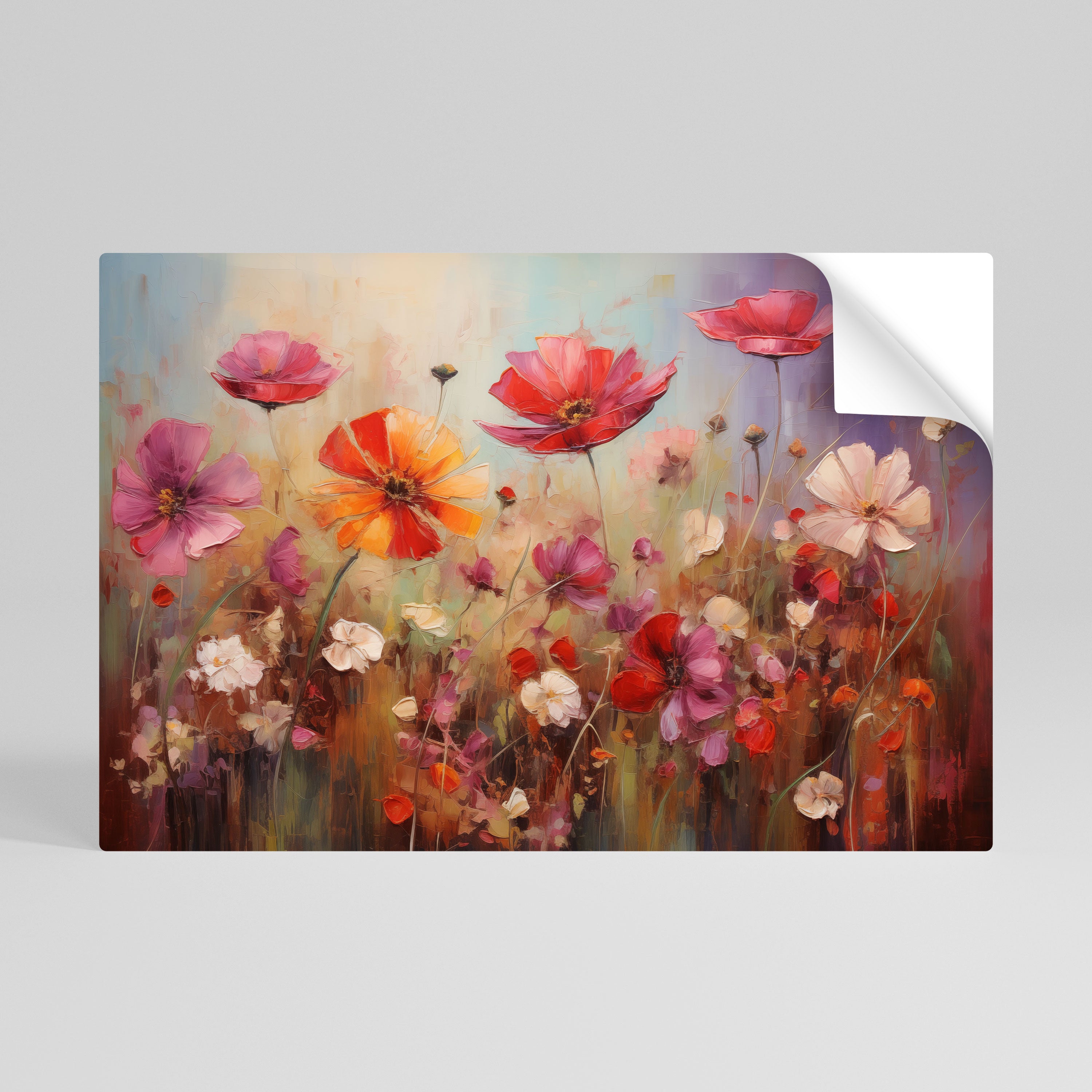 Póster horizontal autoadhesivo "JARDÍN DE ENSUÑO"