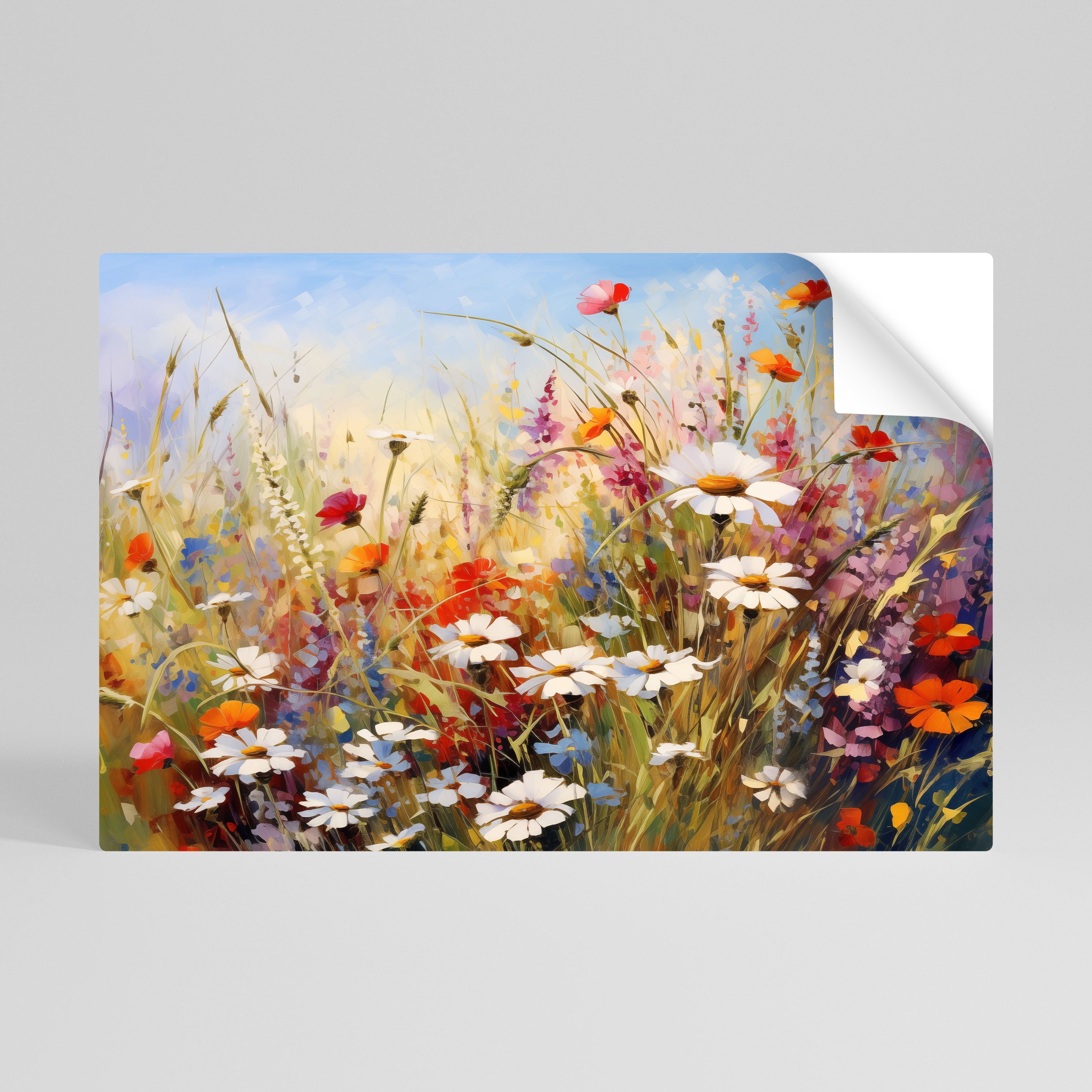 Póster horizontal autoadhesivo DAISY DAYDREAMS