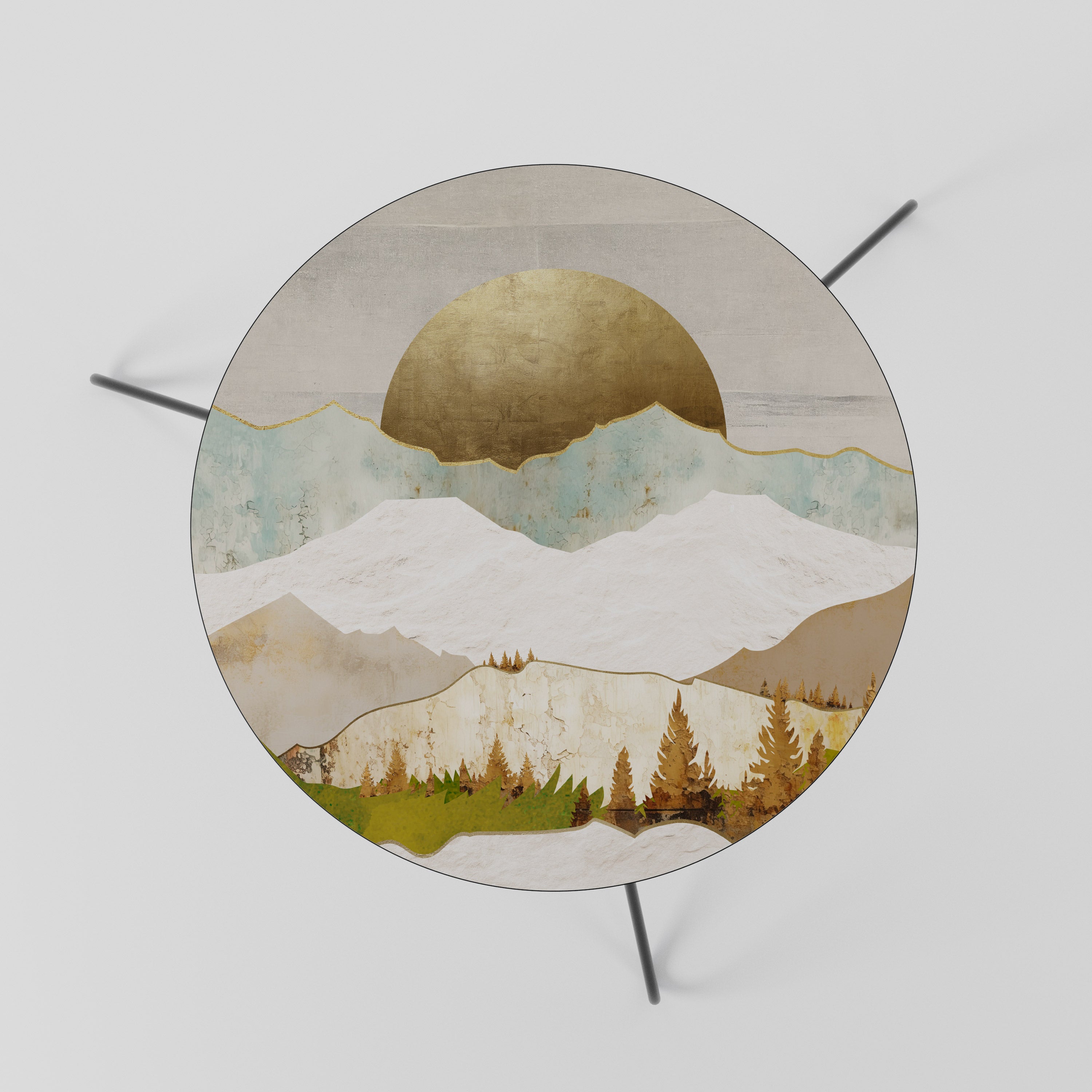 GOLDEN WINTER Coffee Table 60