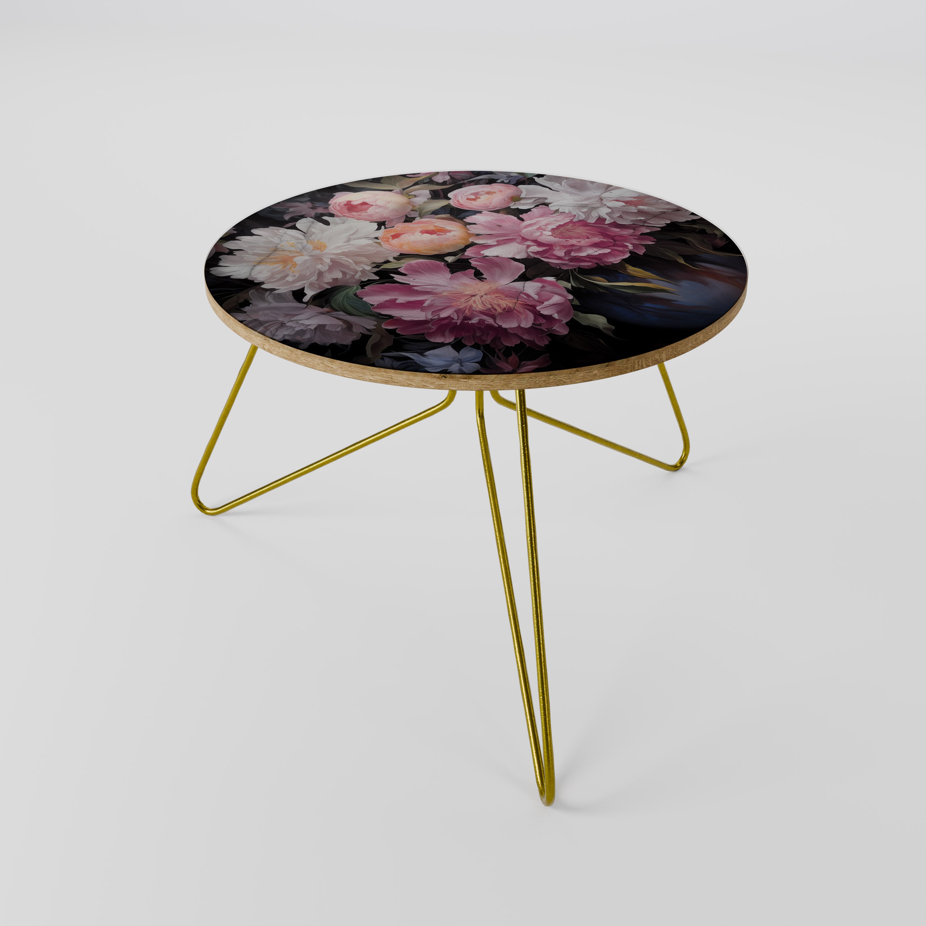 CRASHED PEONIES Coffee Table 60