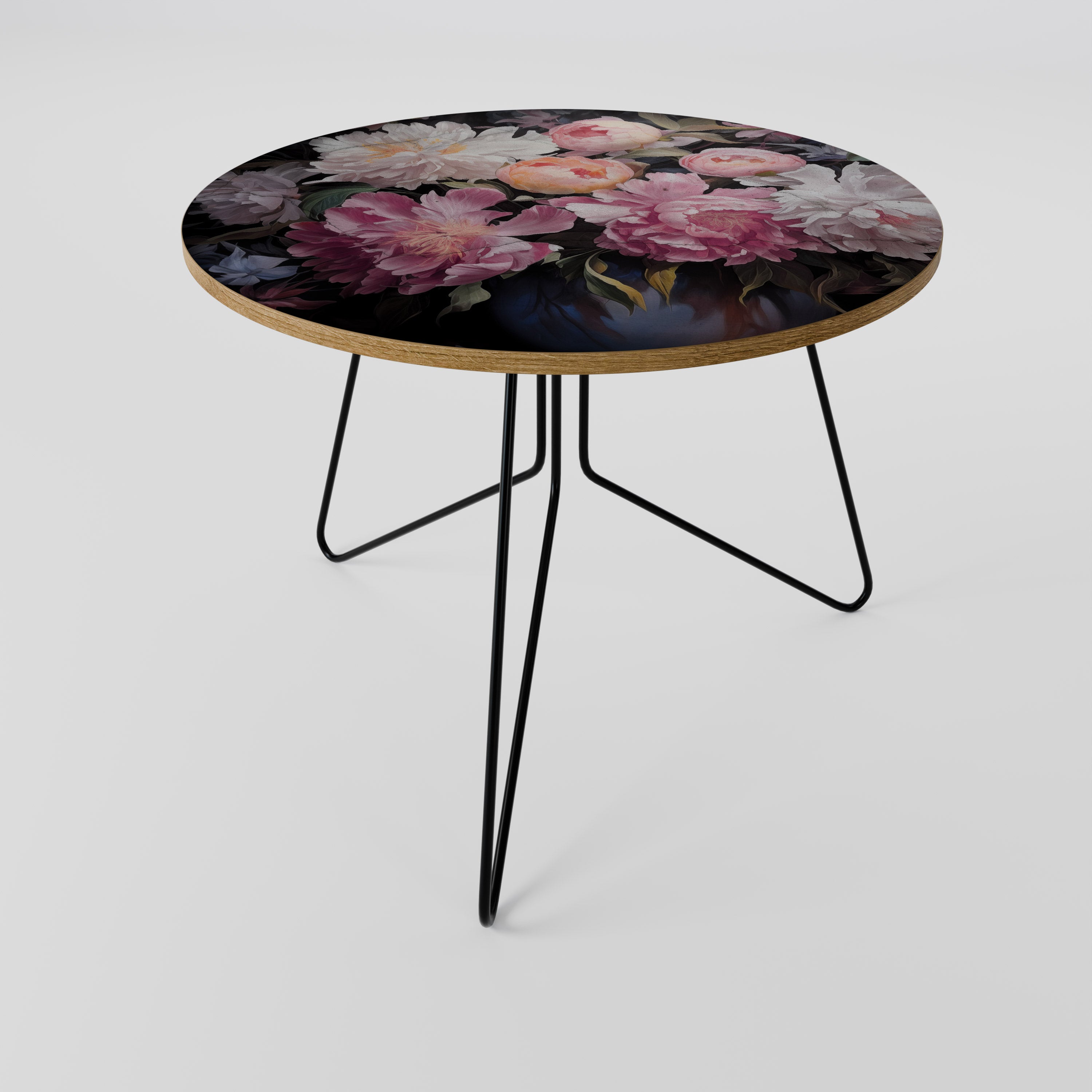 Mesa de centro CRASHED PEONIES 69
