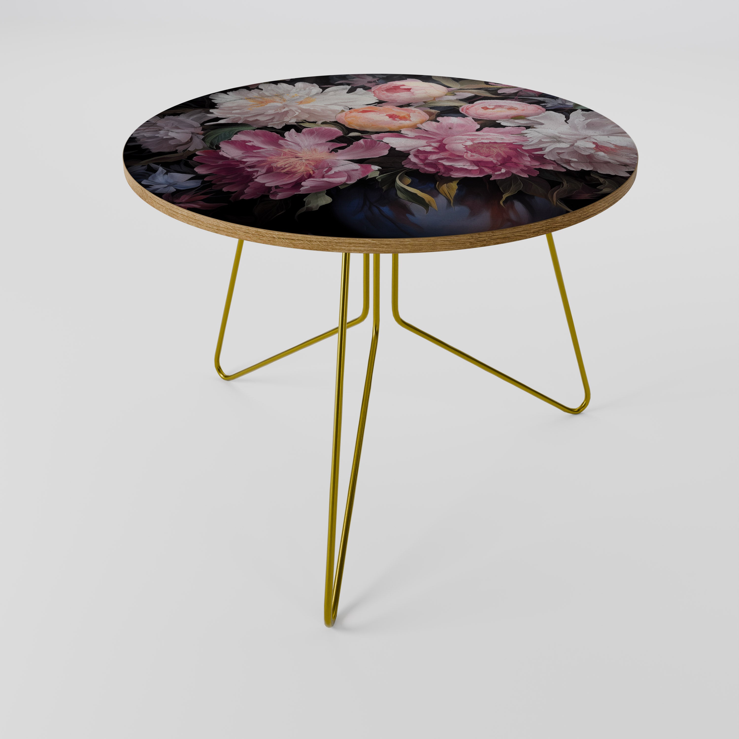 Mesa de centro CRASHED PEONIES 69