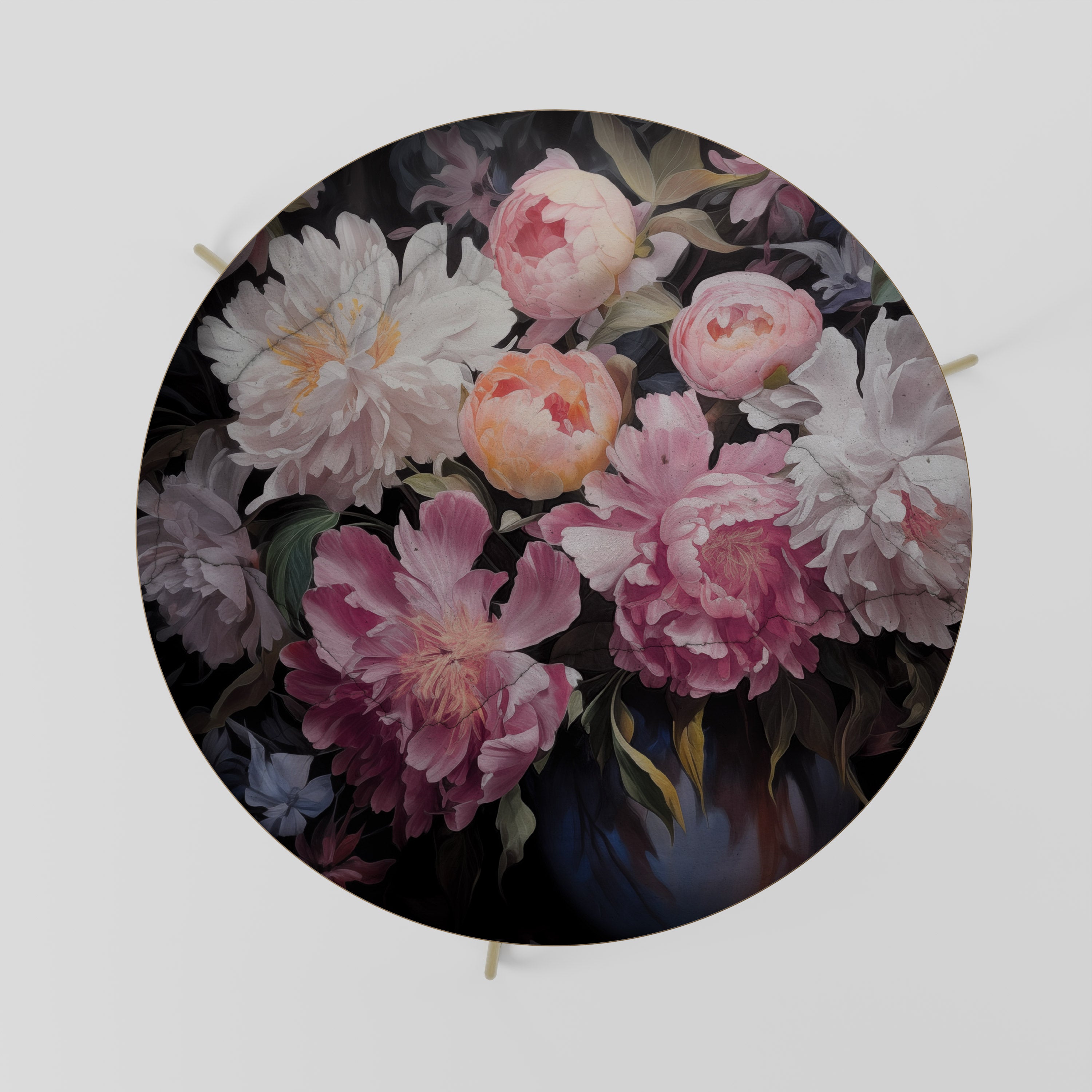 Mesa de centro CRASHED PEONIES 69