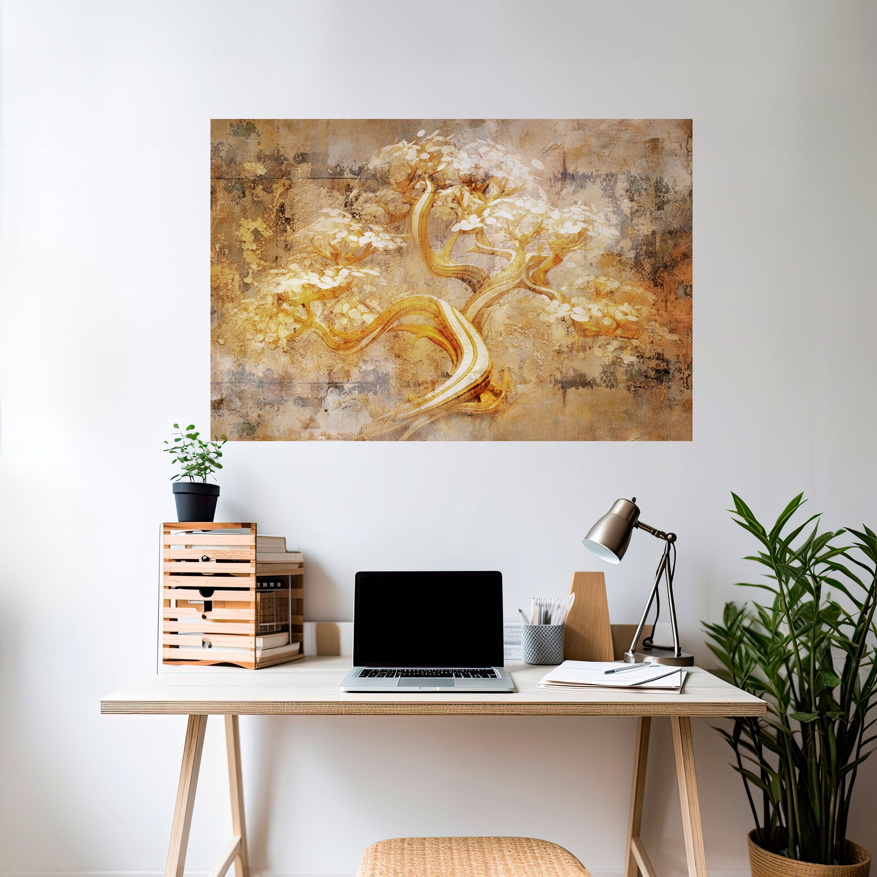 Póster horizontal autoadhesivo "ÁRBOL DE LOS SUSURROS"