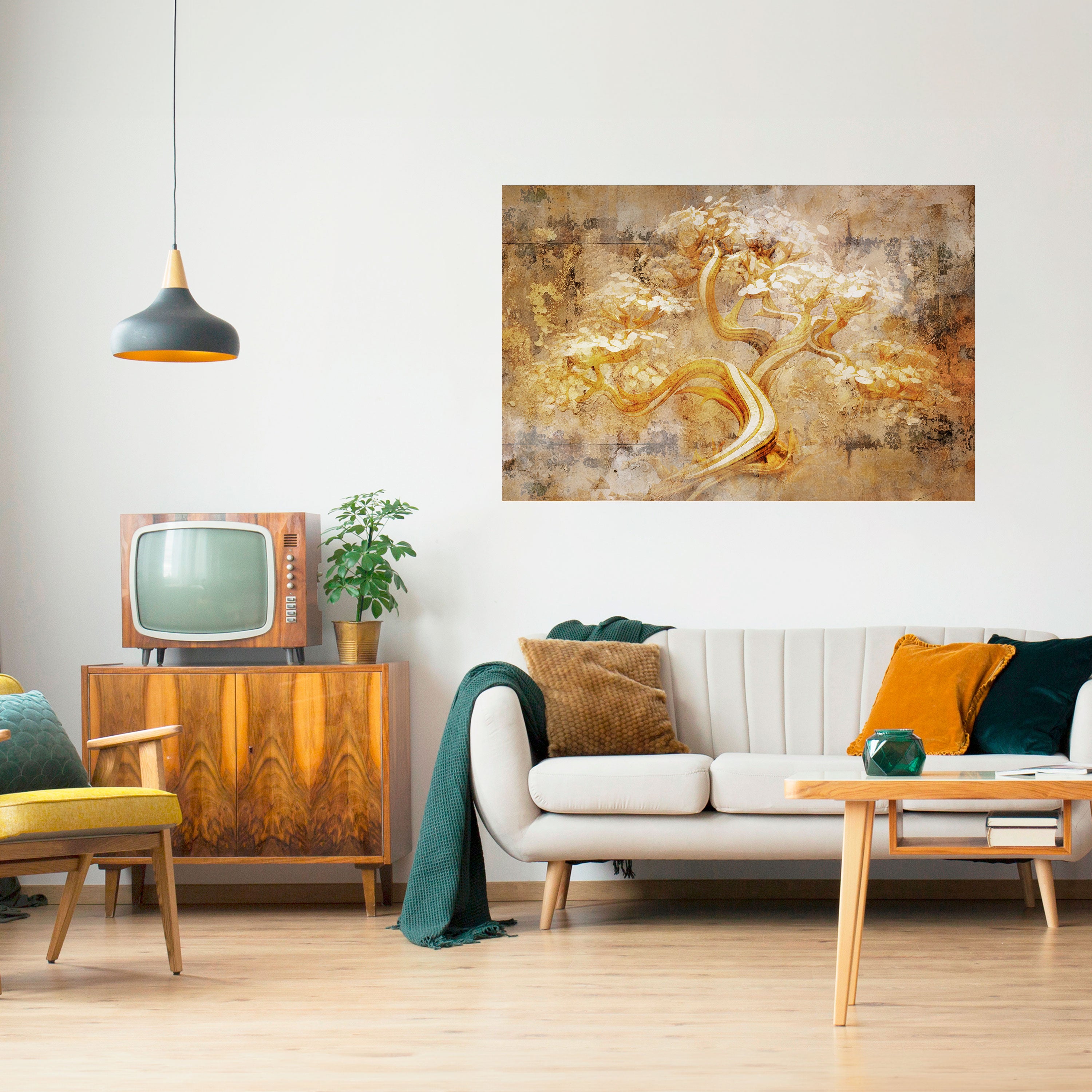 Póster horizontal autoadhesivo "ÁRBOL DE LOS SUSURROS"