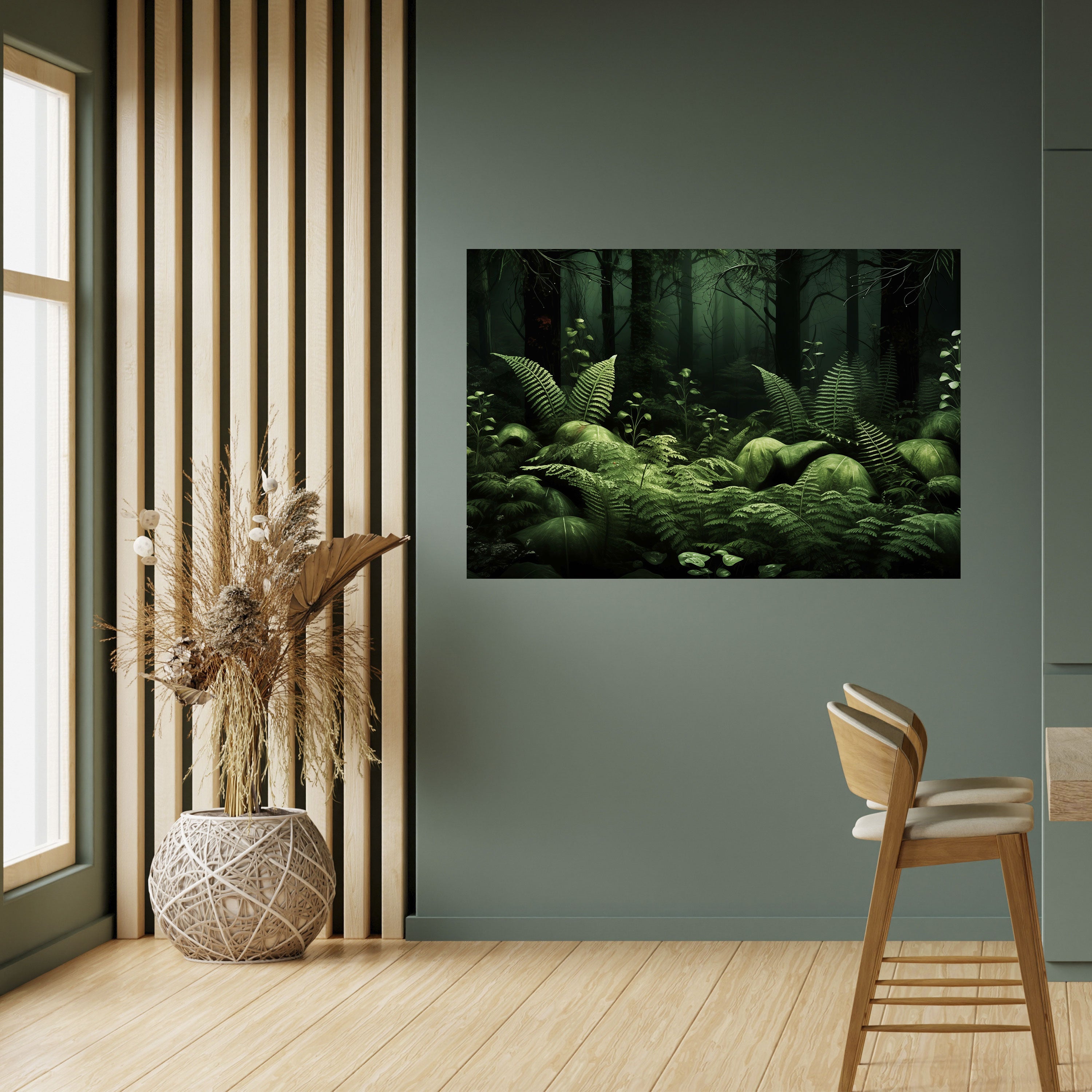 Póster horizontal autoadhesivo BOSQUE DE SUEÑOS