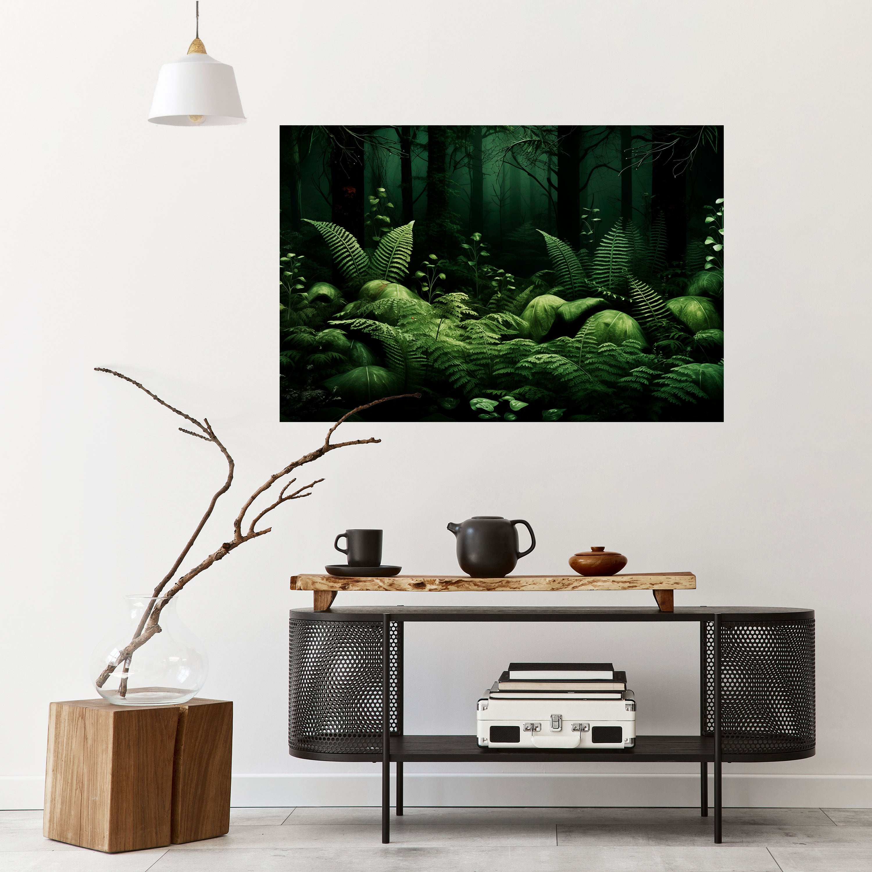 Póster horizontal autoadhesivo BOSQUE DE SUEÑOS
