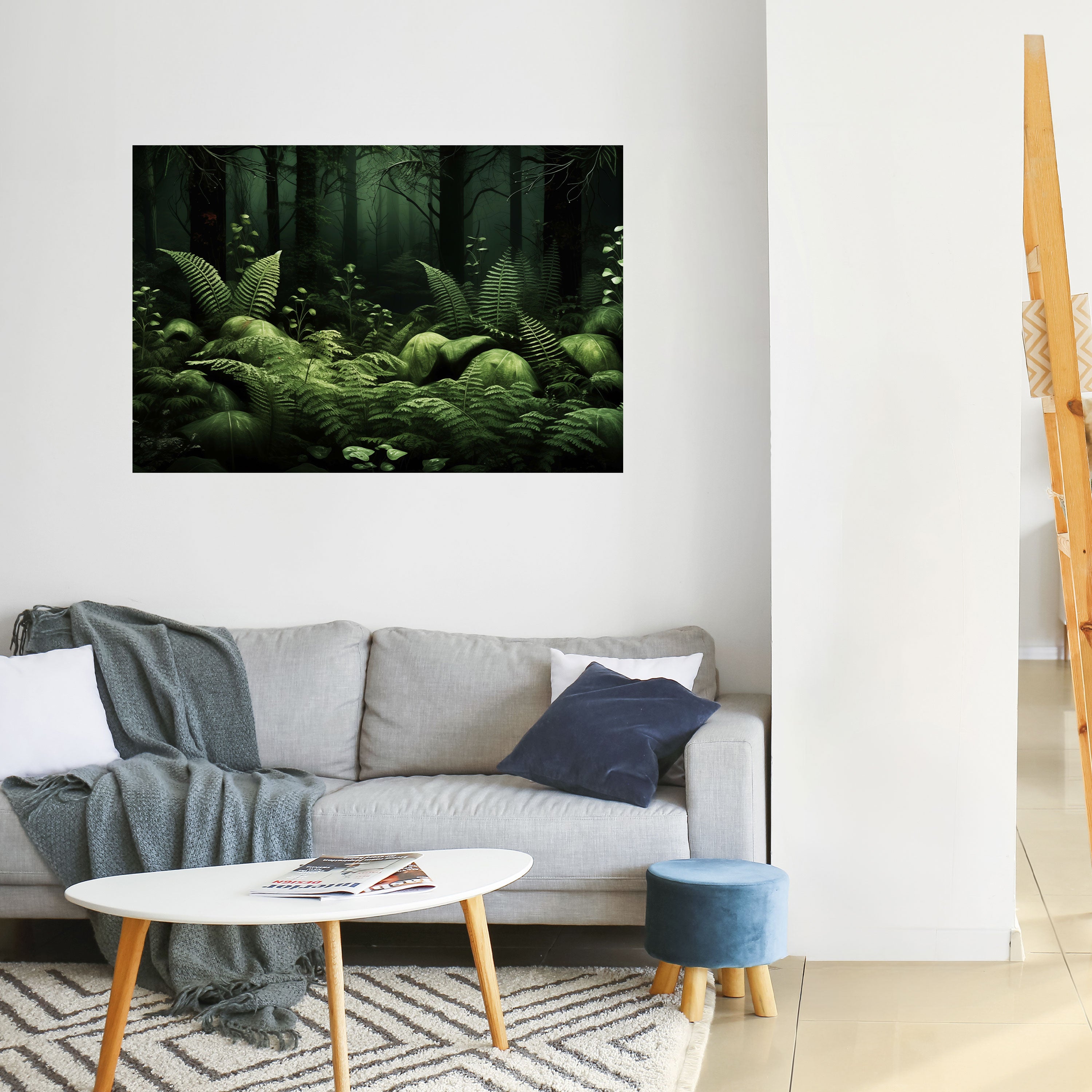 Póster horizontal autoadhesivo BOSQUE DE SUEÑOS