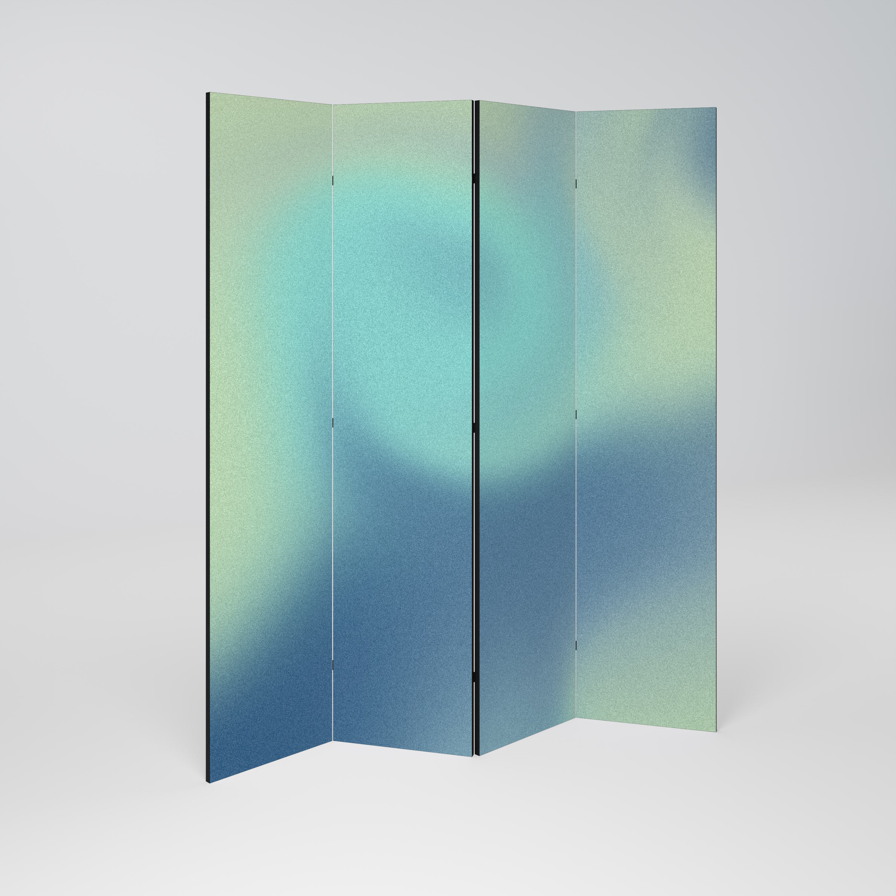 ETHEREAL SHADES UNVEILED Decorative 4-Panel Room Divider