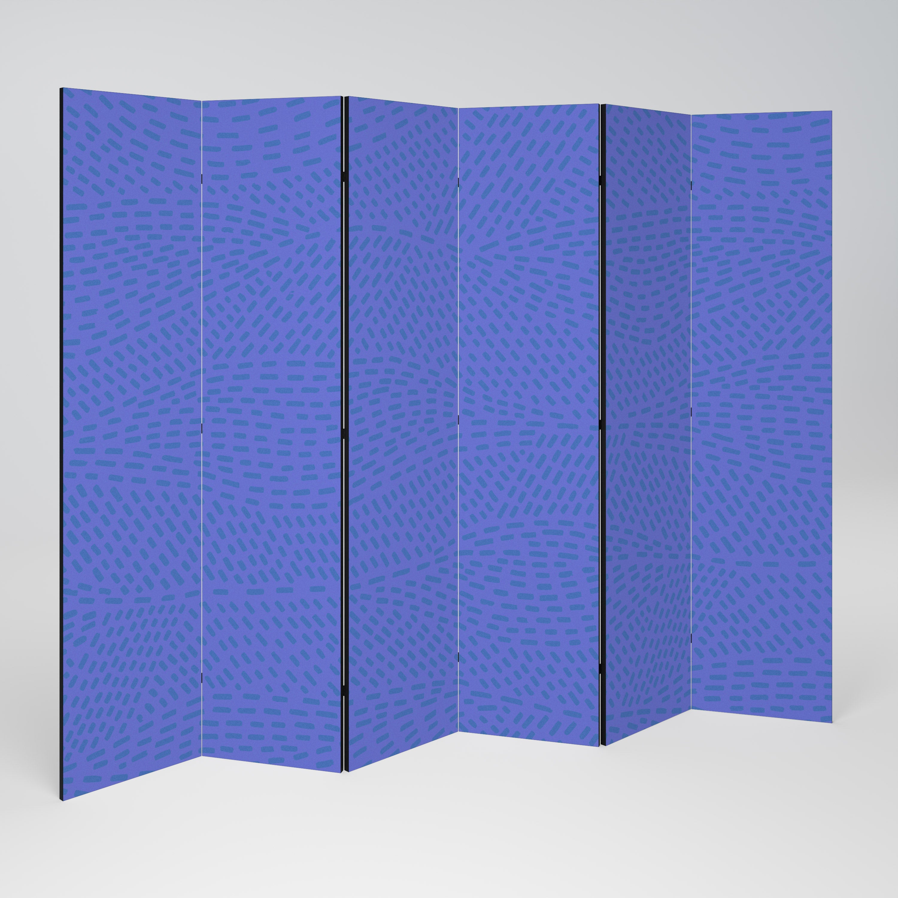 Biombo decorativo AMPARO SHREDS de 6 paneles