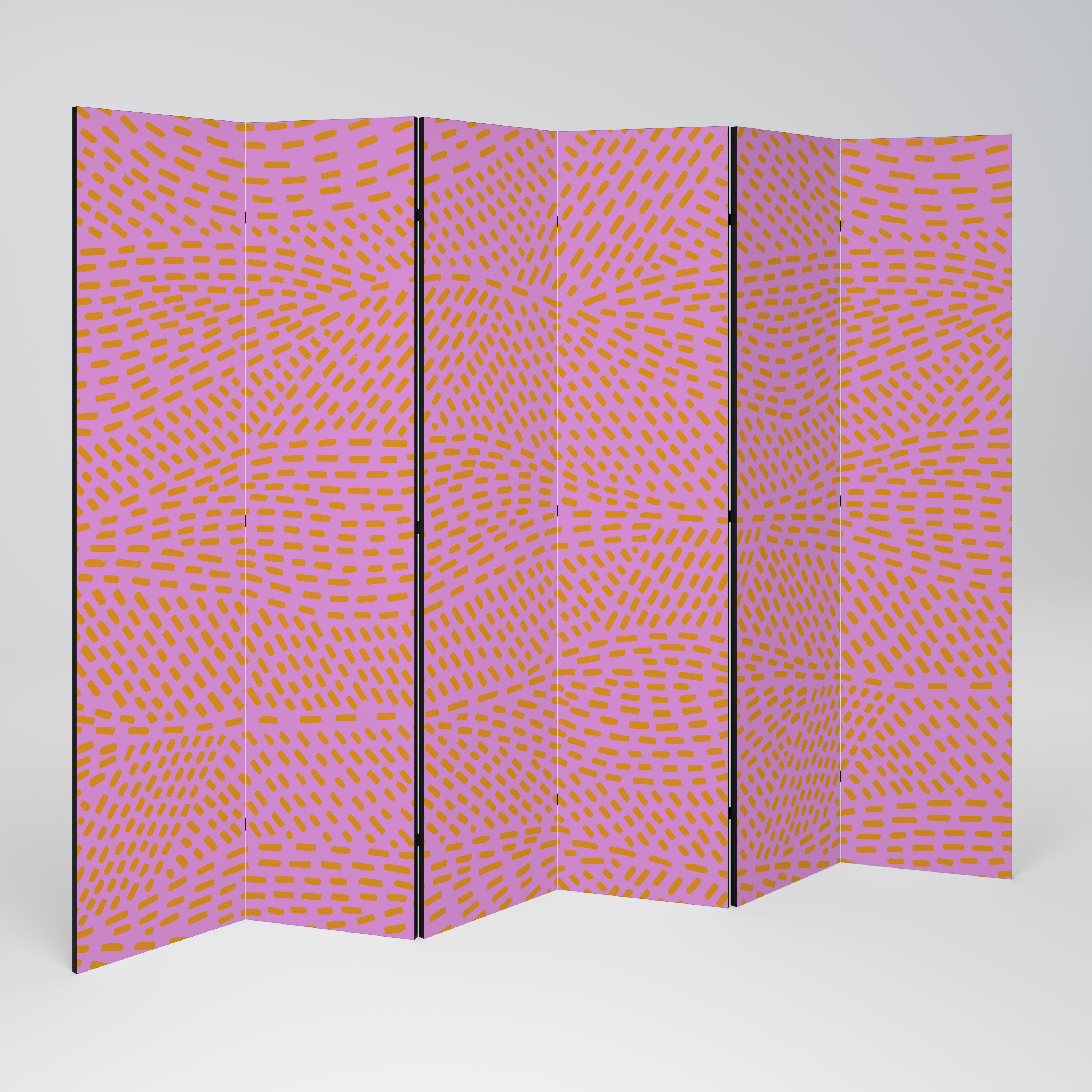 Biombo decorativo de 6 paneles AZALEA SHREDS