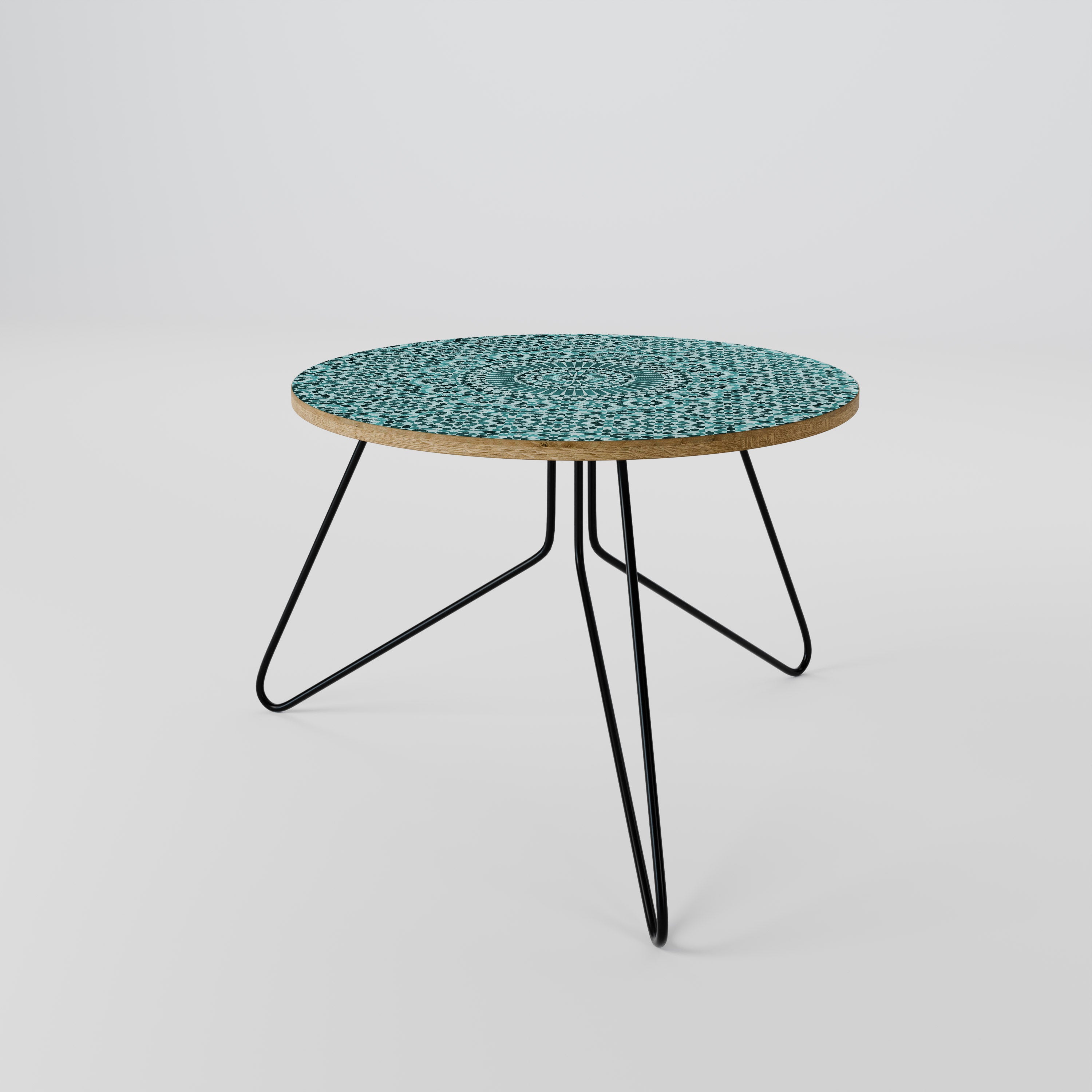 MOROCCAN TURQUOISE Coffee Table 60