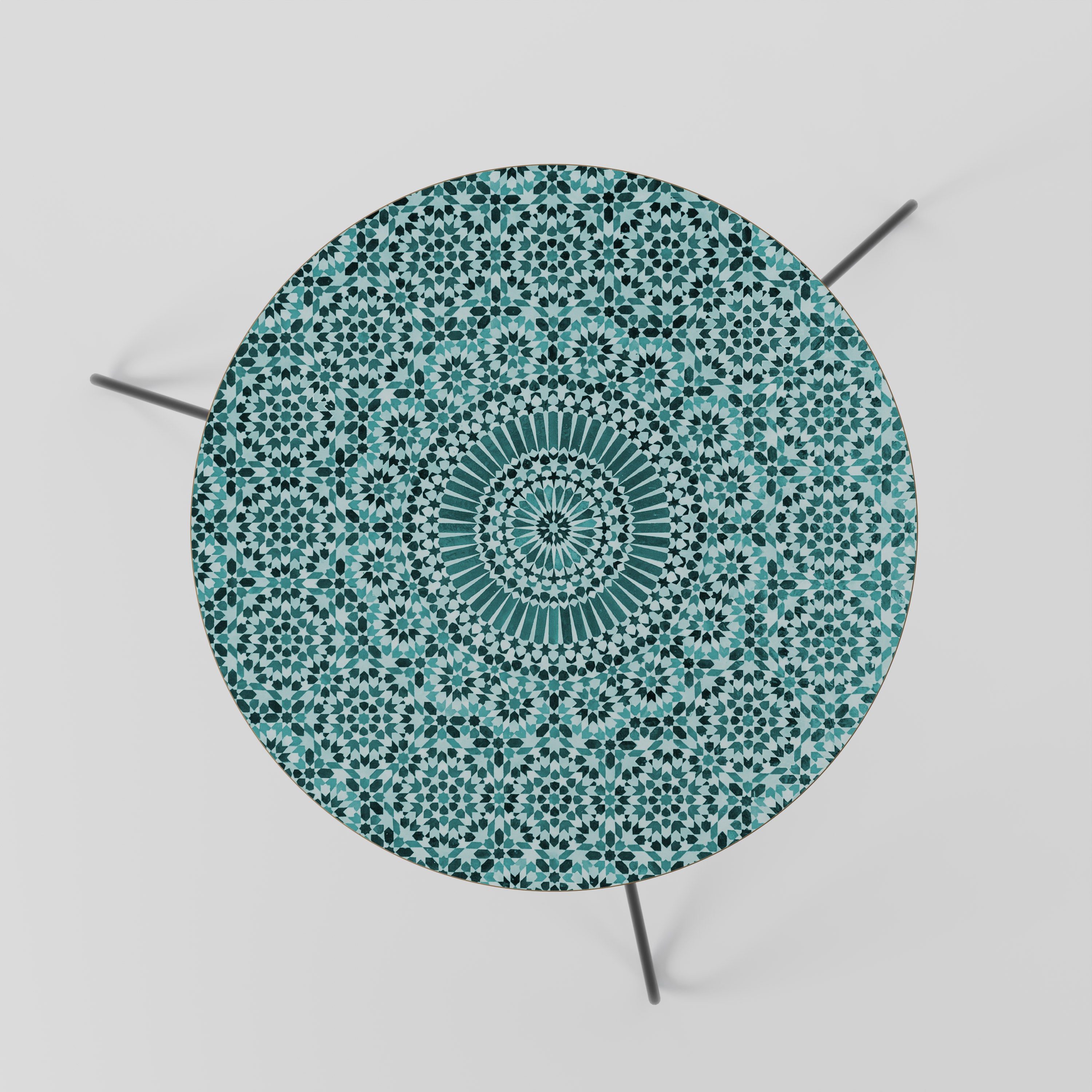 MOROCCAN TURQUOISE Coffee Table 60