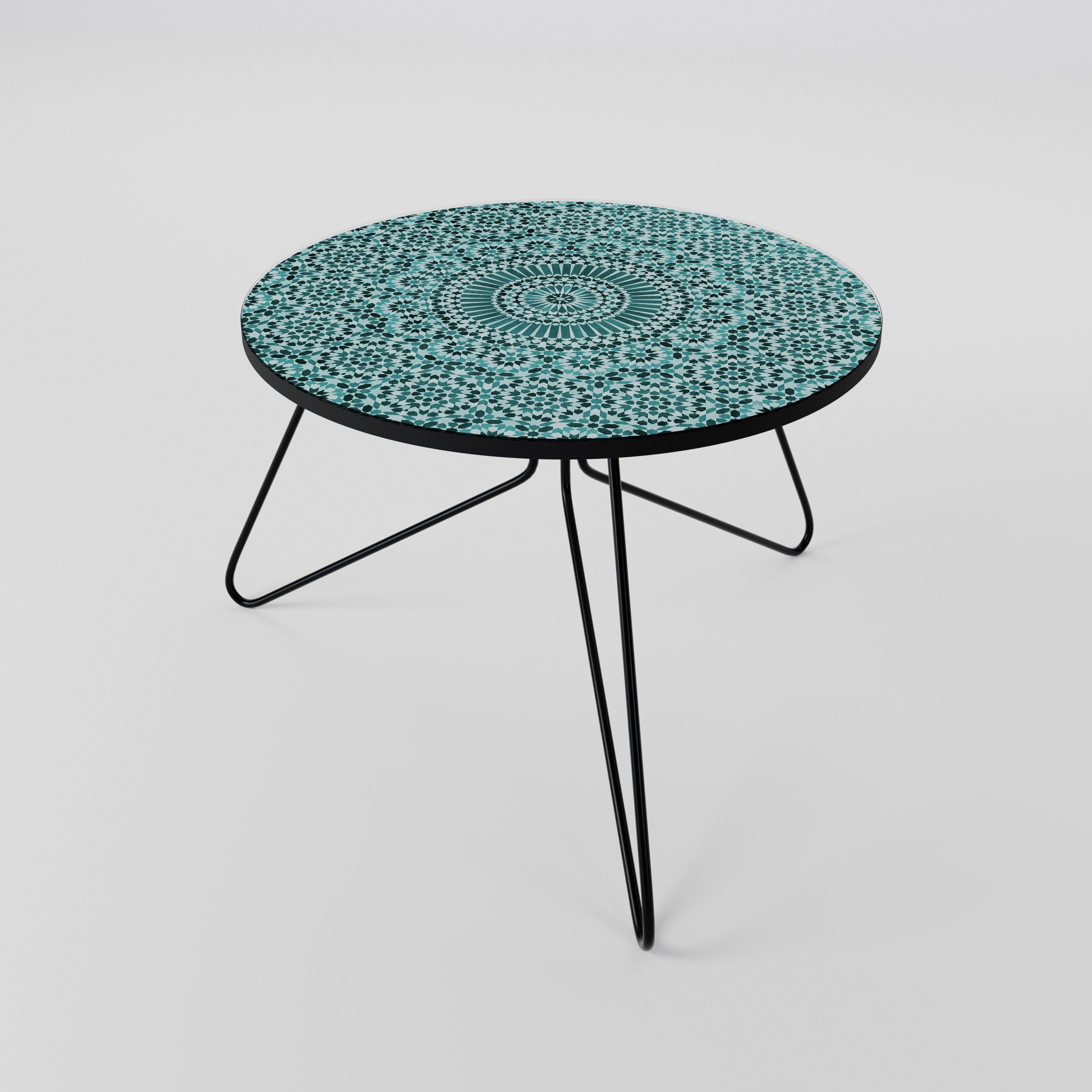 MOROCCAN TURQUOISE Coffee Table 60