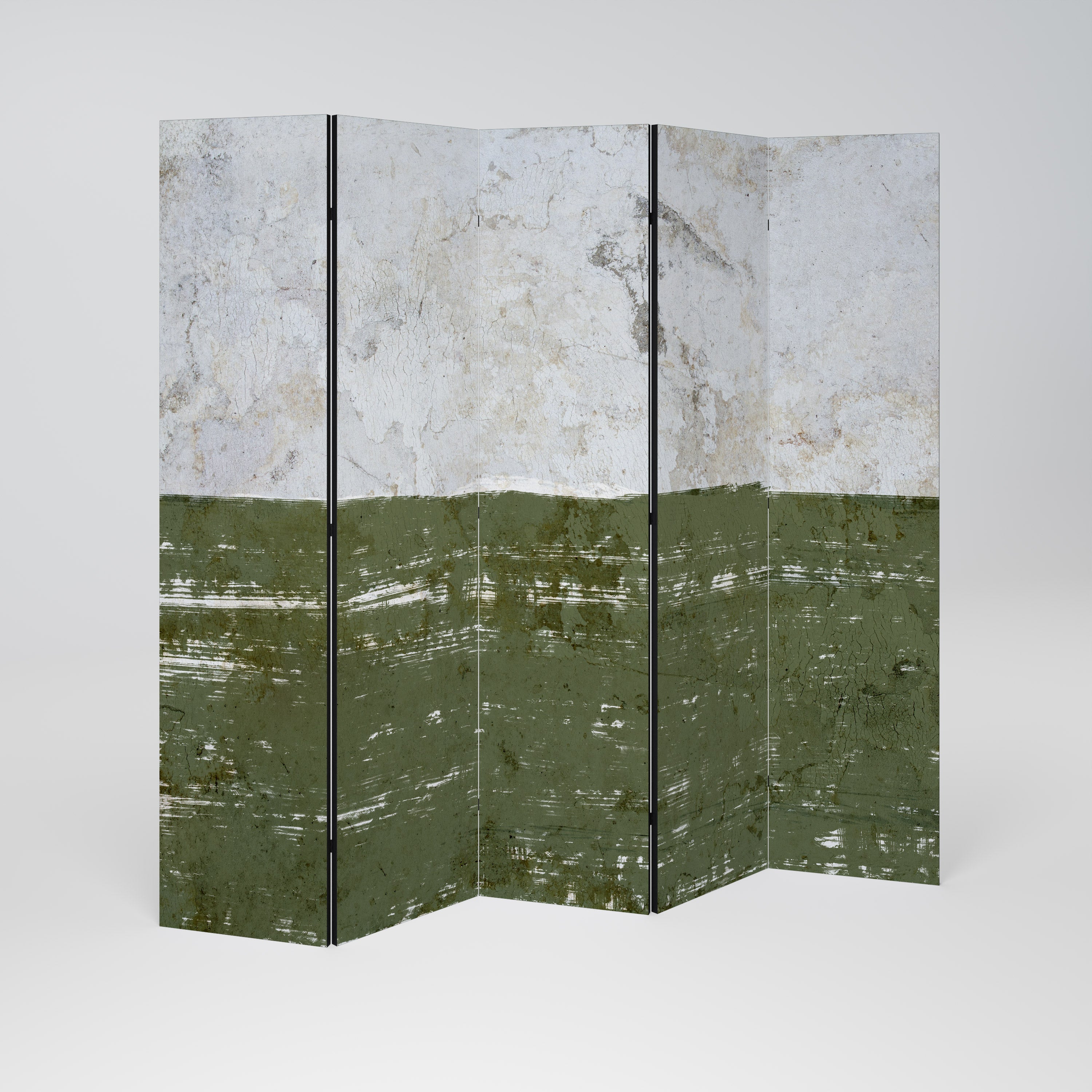 Biombo decorativo de 5 paneles RUSTIC RADIANCE ASSEMBLED