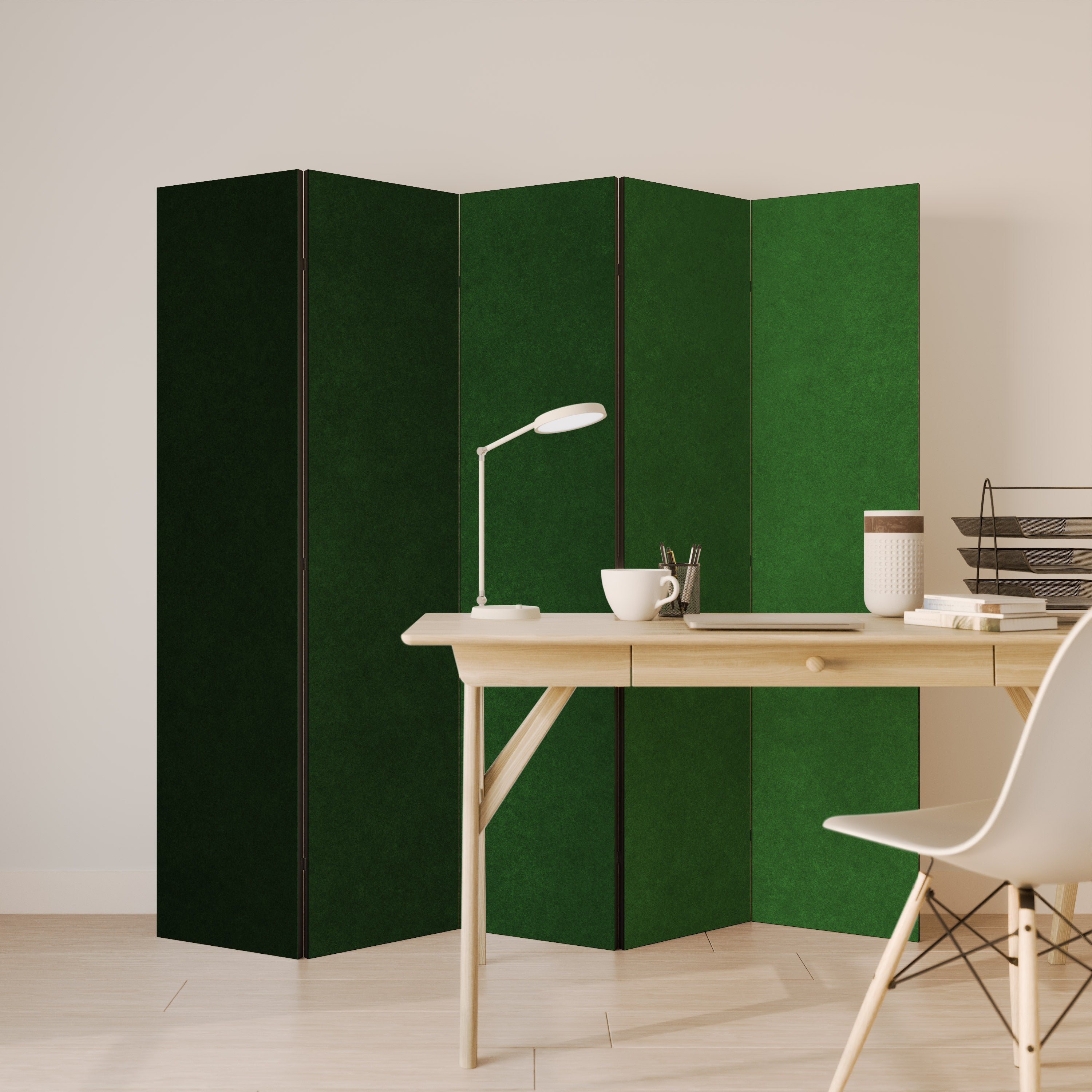 Biombo decorativo de 5 paneles GREEN YOURSELF