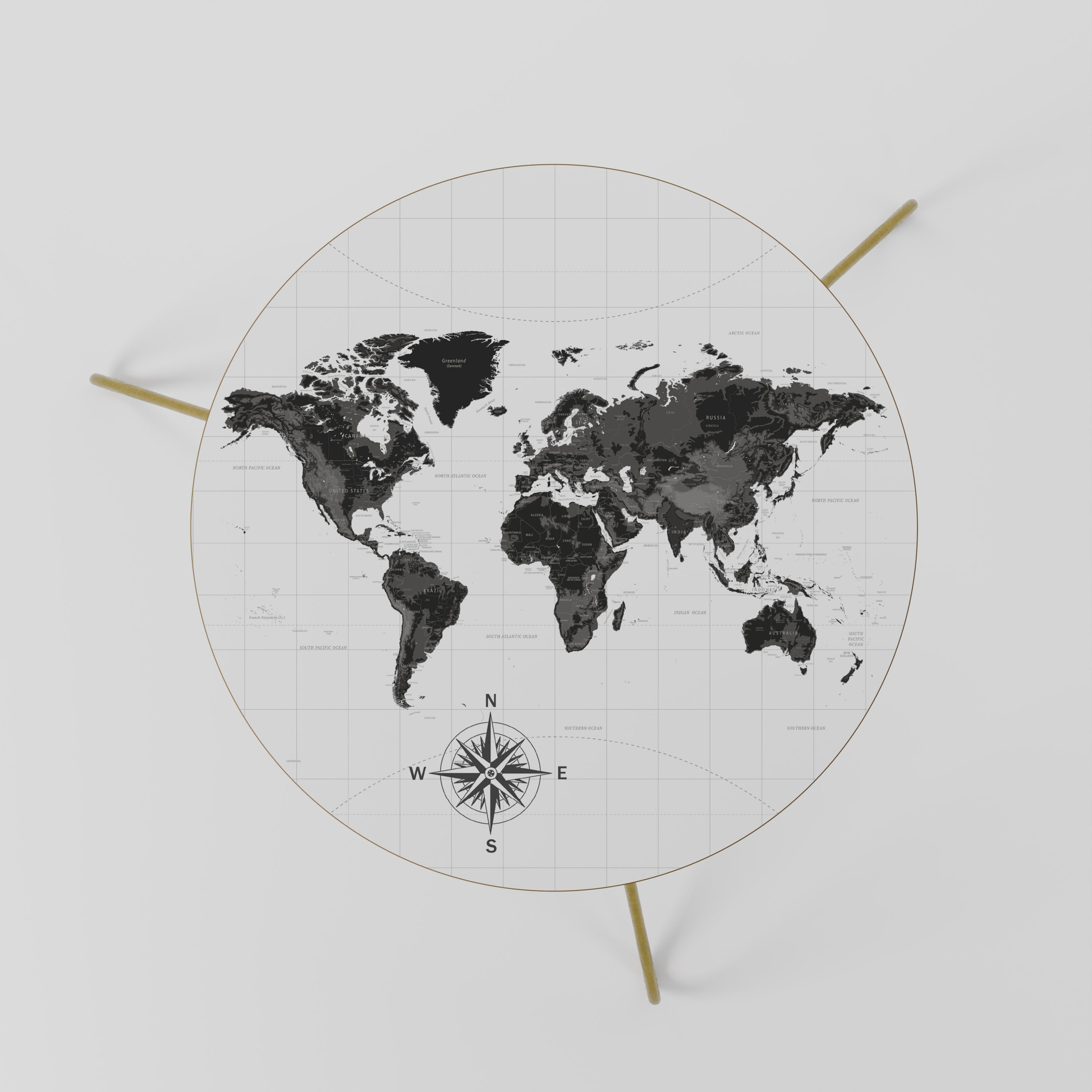 GLOBAL SHADOWS Coffee Table 60