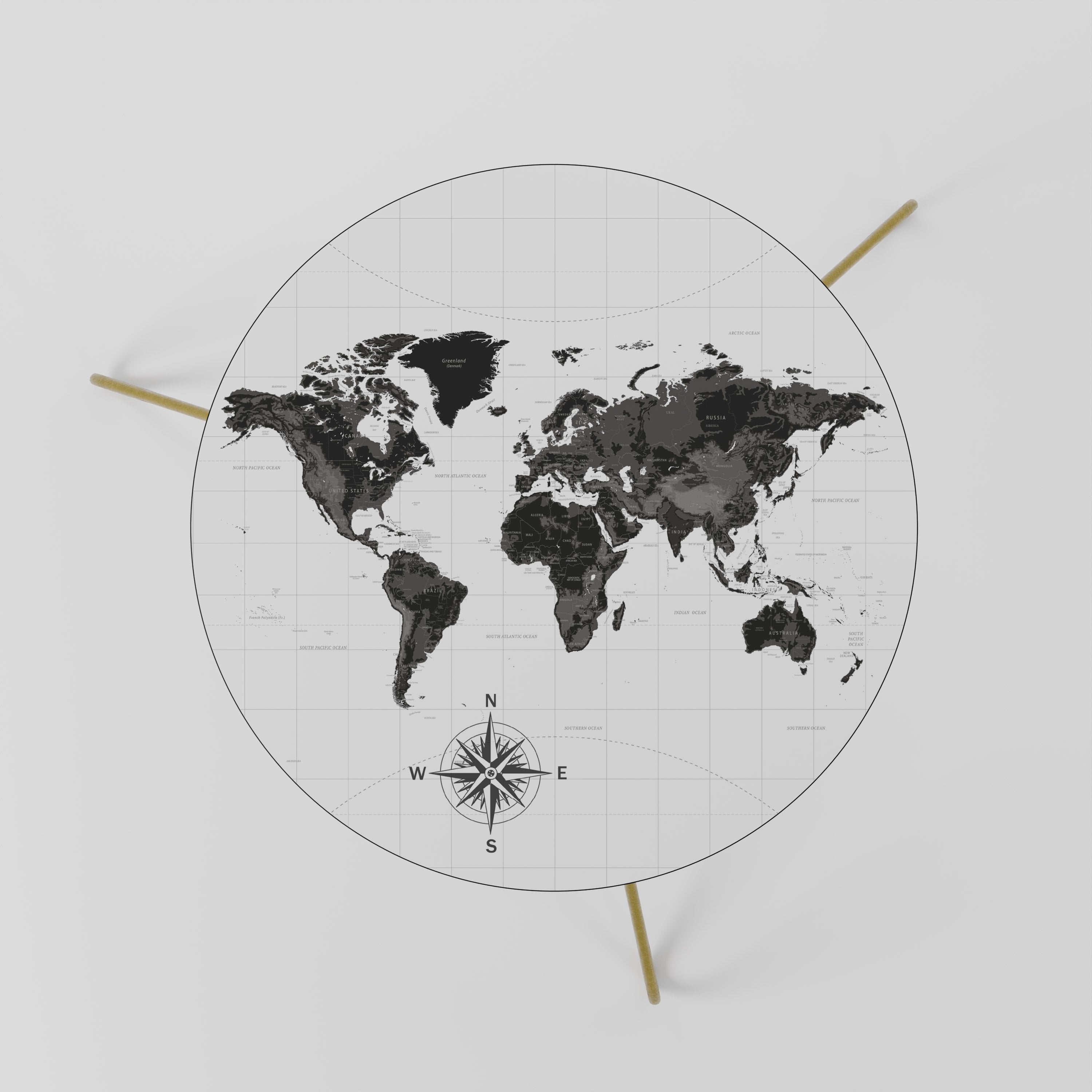 GLOBAL SHADOWS Coffee Table 60