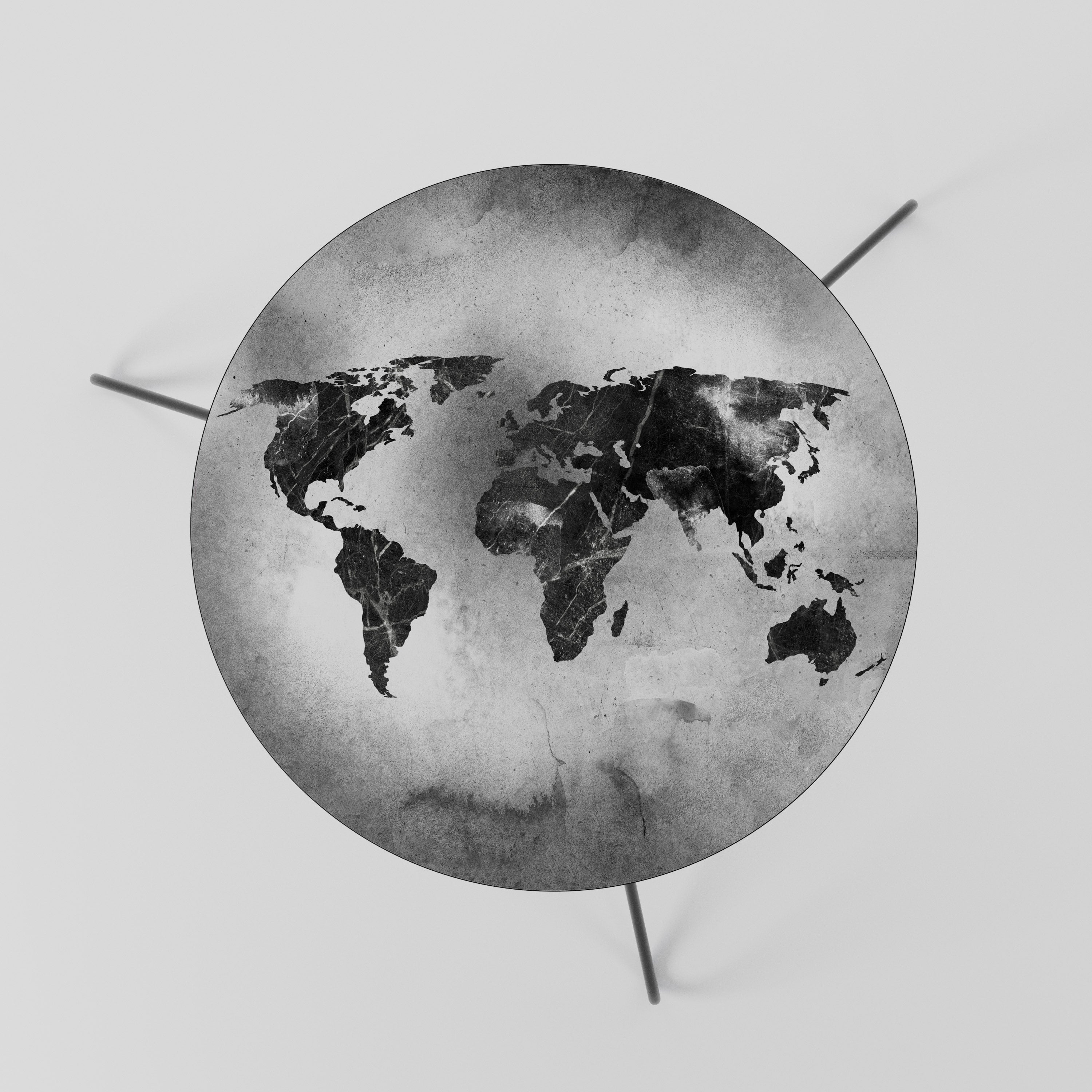 SHADOWED CONTINENTS Coffee Table 60