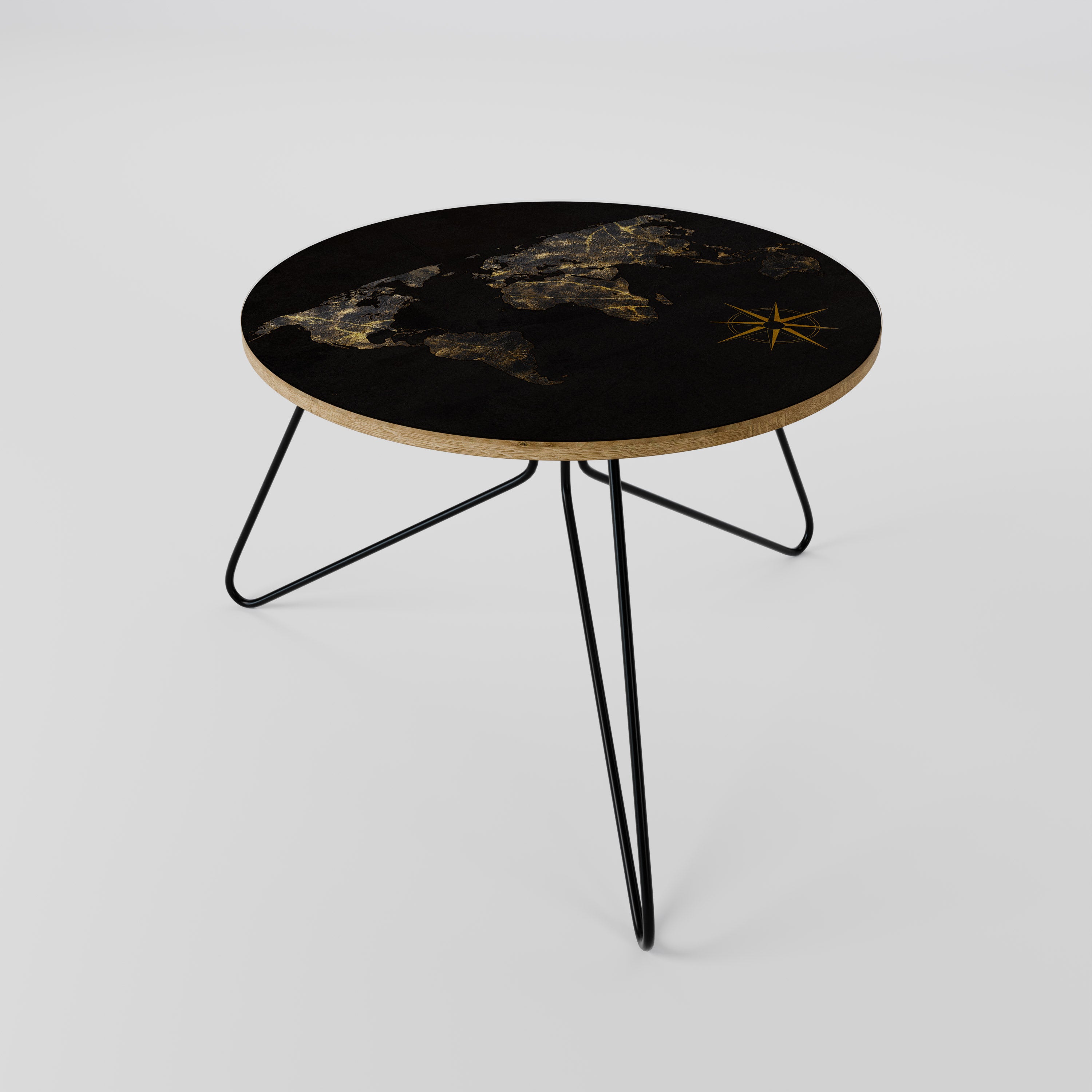 GOLDEN GEOGRAPHY Coffee Table 60