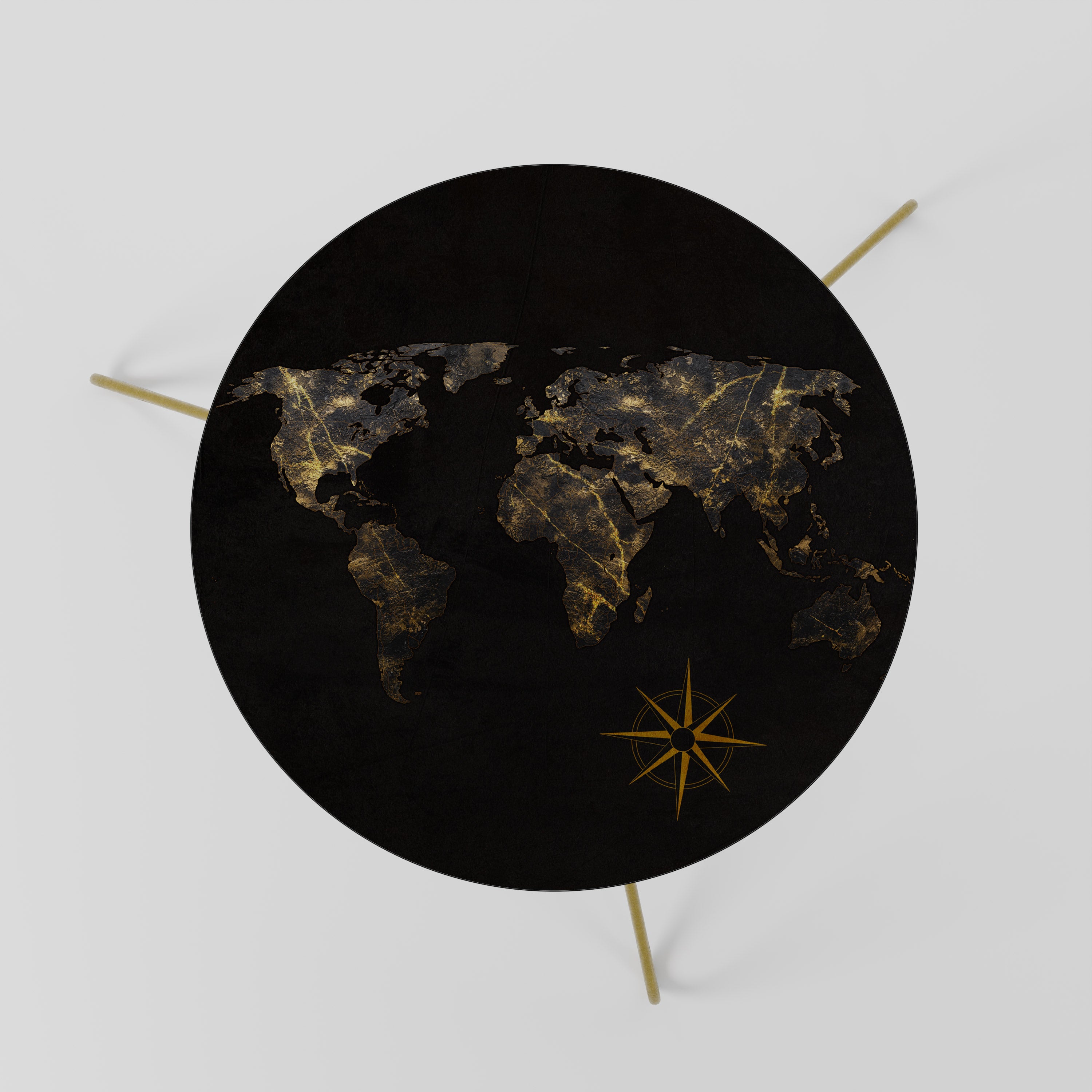 GOLDEN GEOGRAPHY Coffee Table 60
