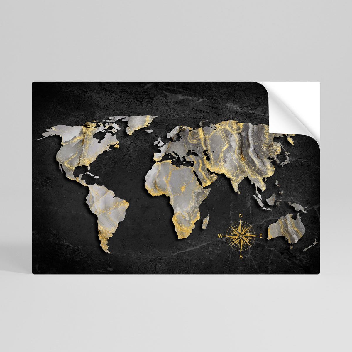 ELEGANT WORLDWIDE Póster adhesivo horizontal