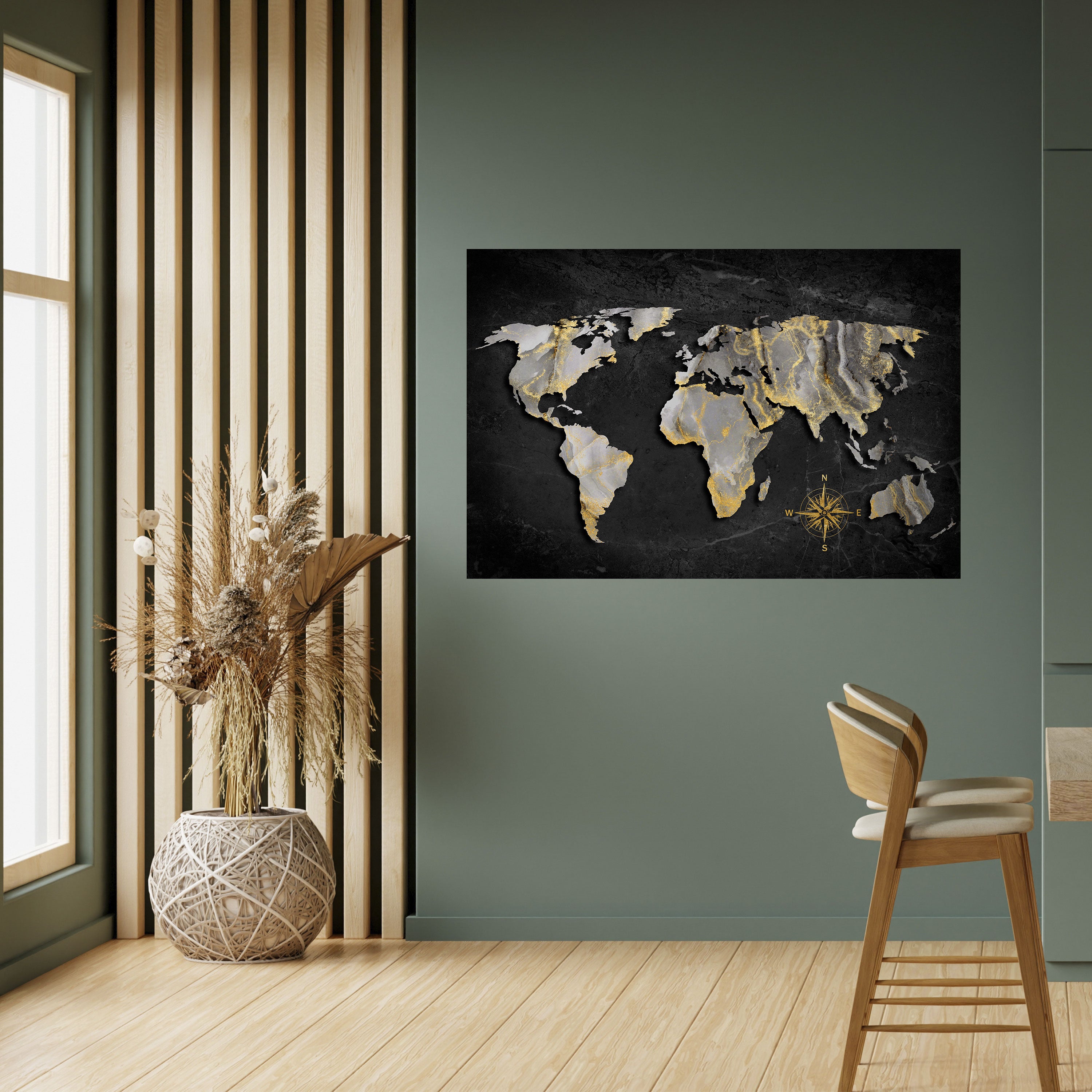 Póster horizontal autoadhesivo ELEGANT WORLDWIDE