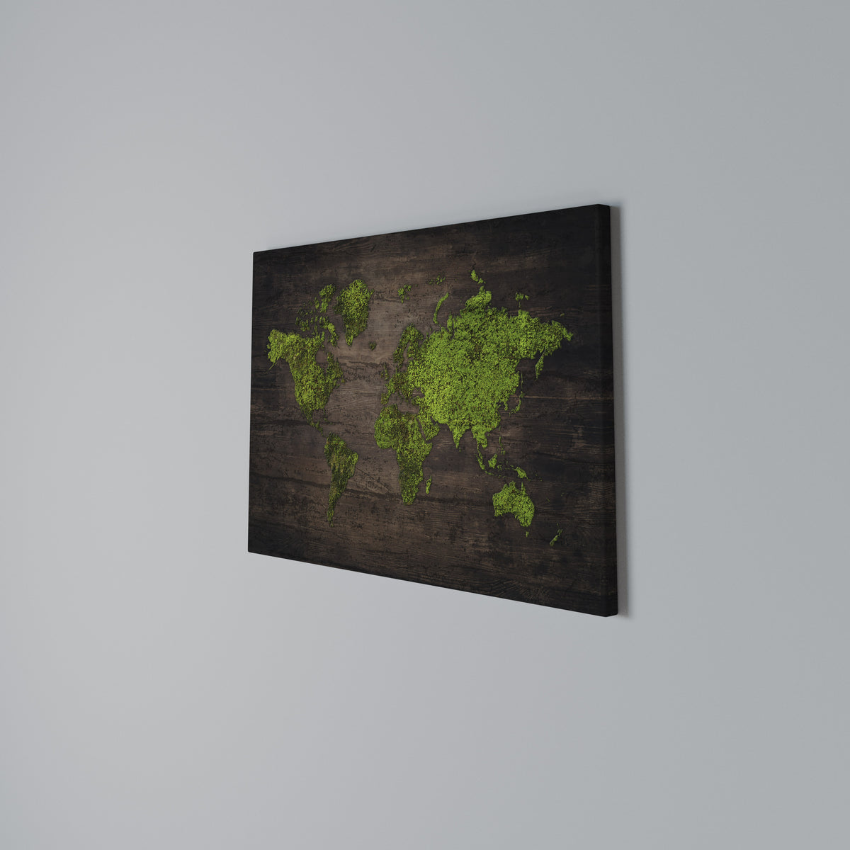 GREEN EARTH VISION Cuadro en lienzo horizontal