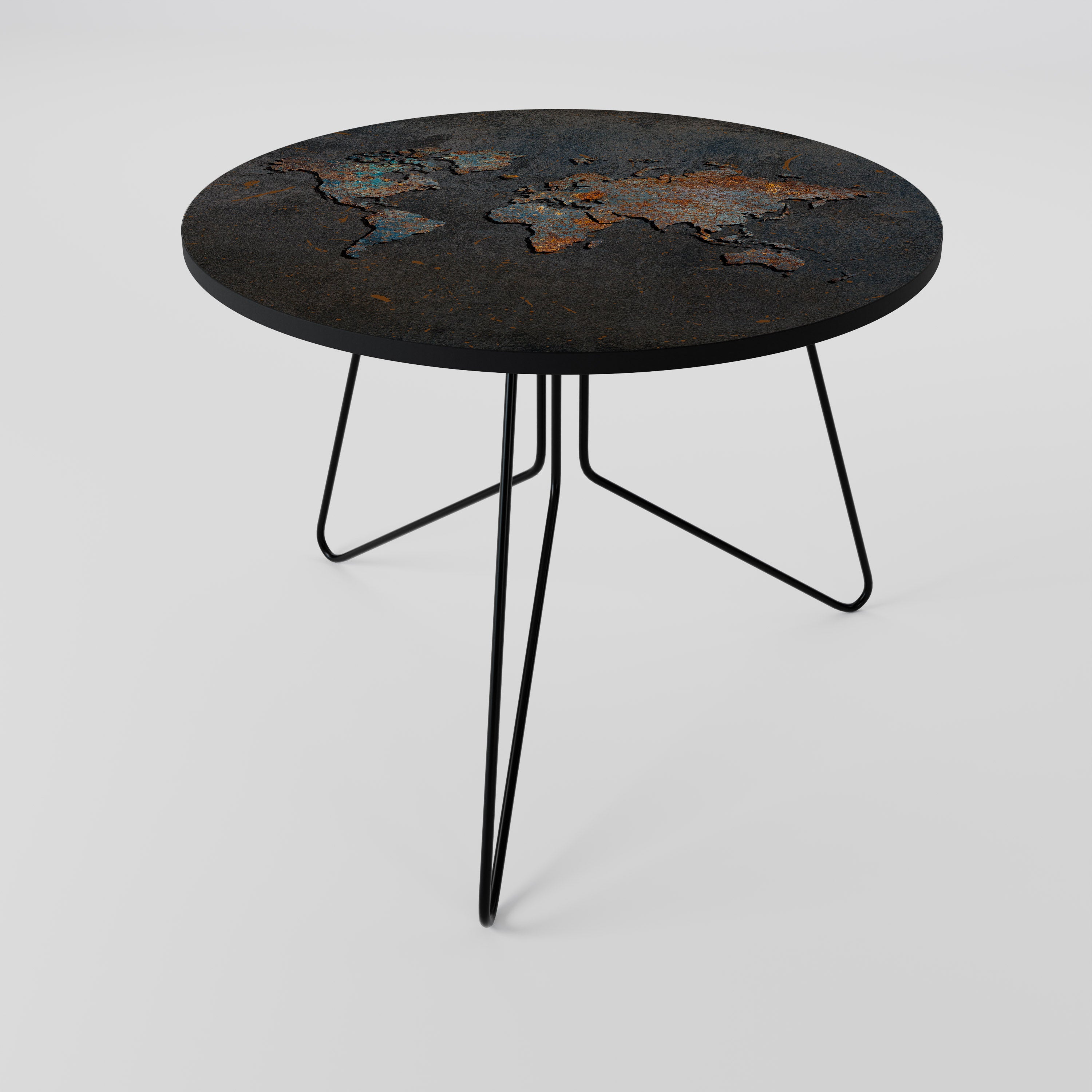 Mesa de centro TOPOGRAFÍA DESGASTADA POR EL TIEMPO 69