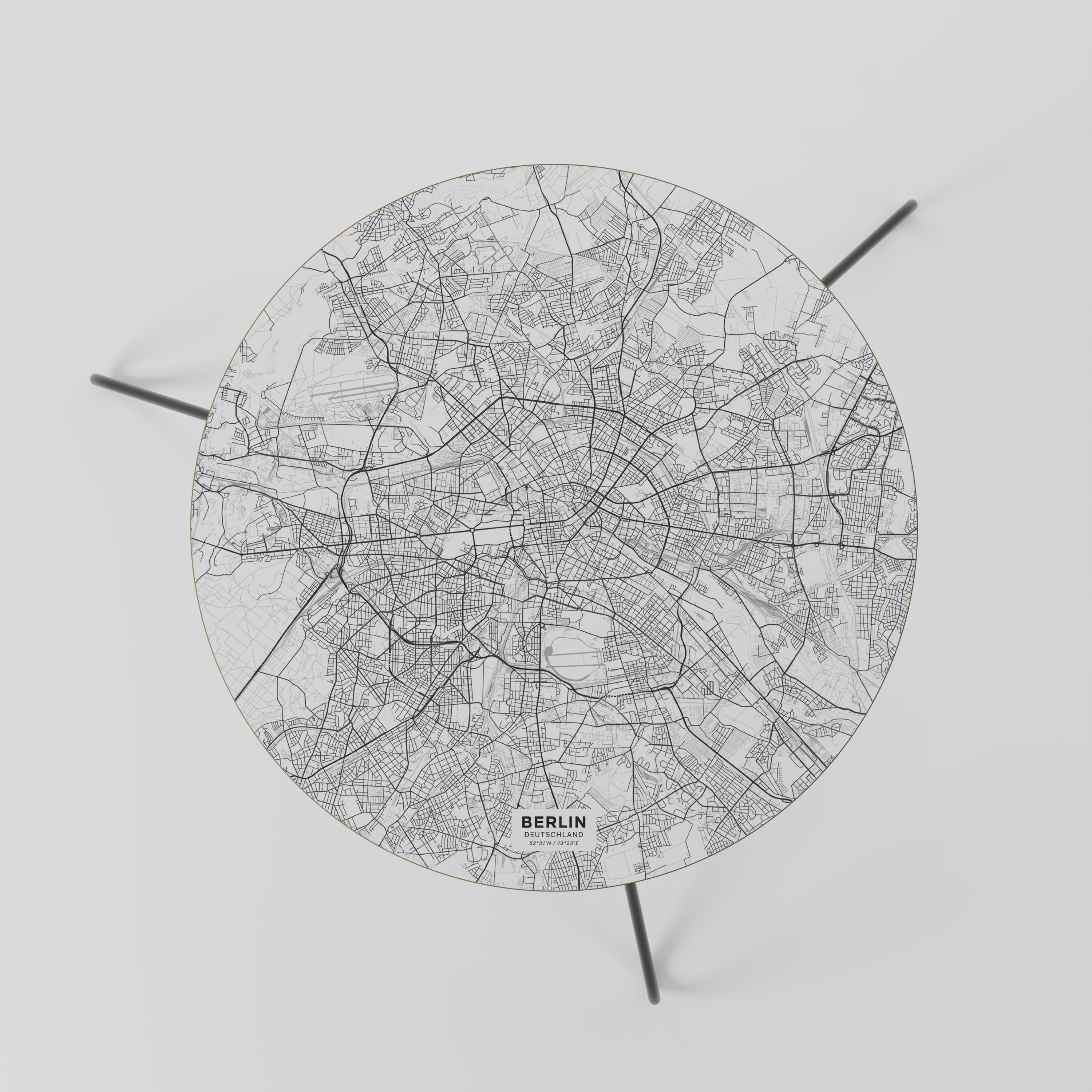 BERLIN PLAN Coffee Table 60