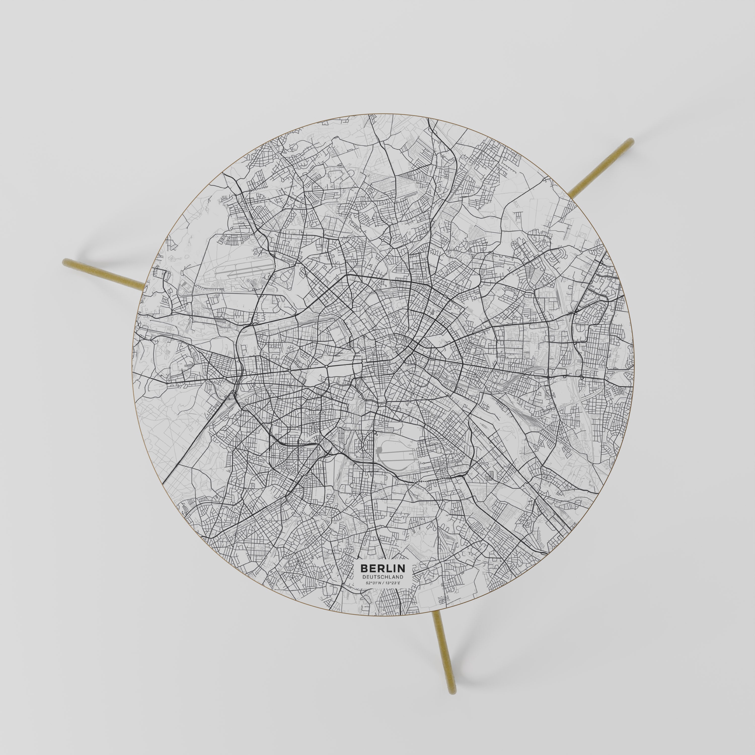 BERLIN PLAN Coffee Table 60