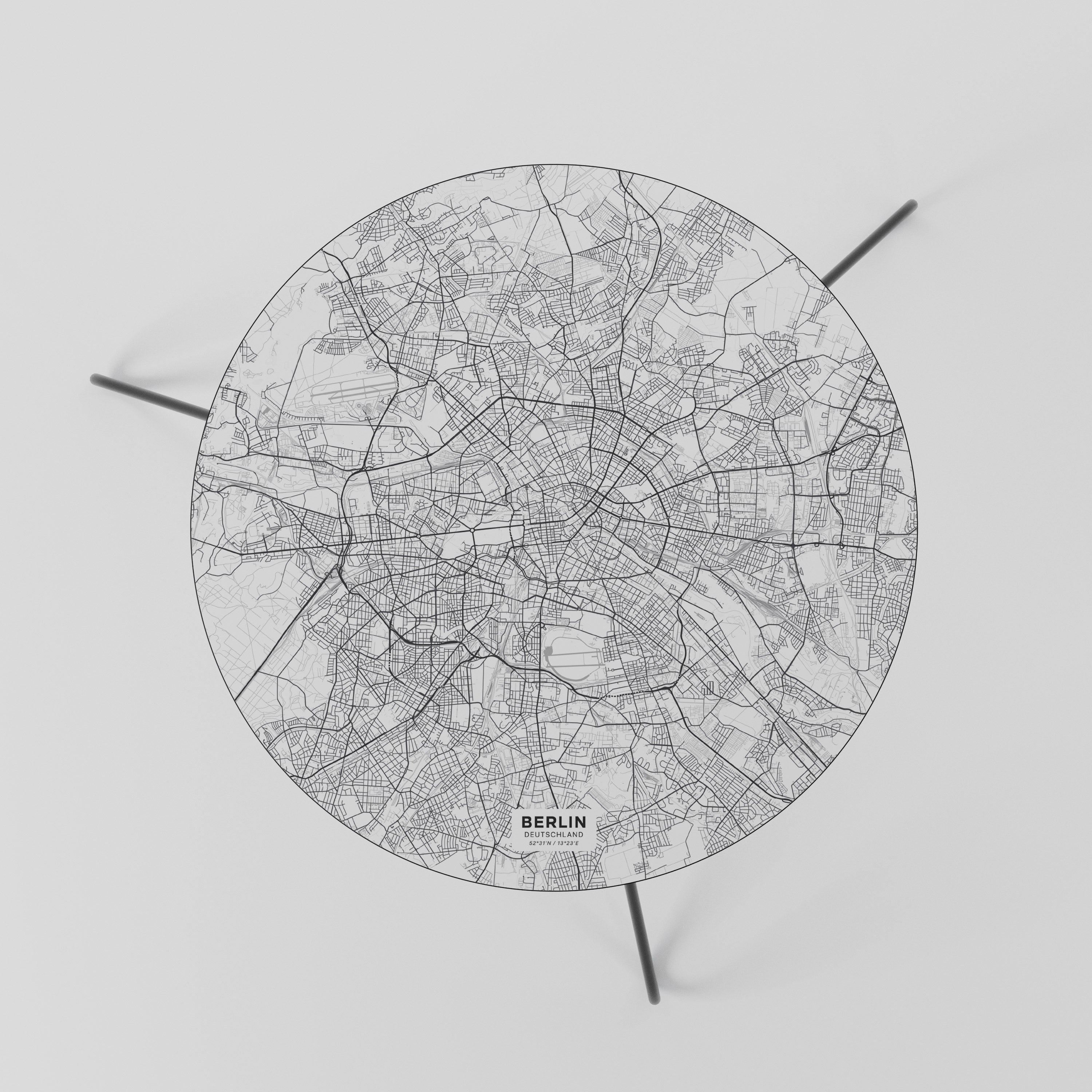 BERLIN PLAN Coffee Table 60