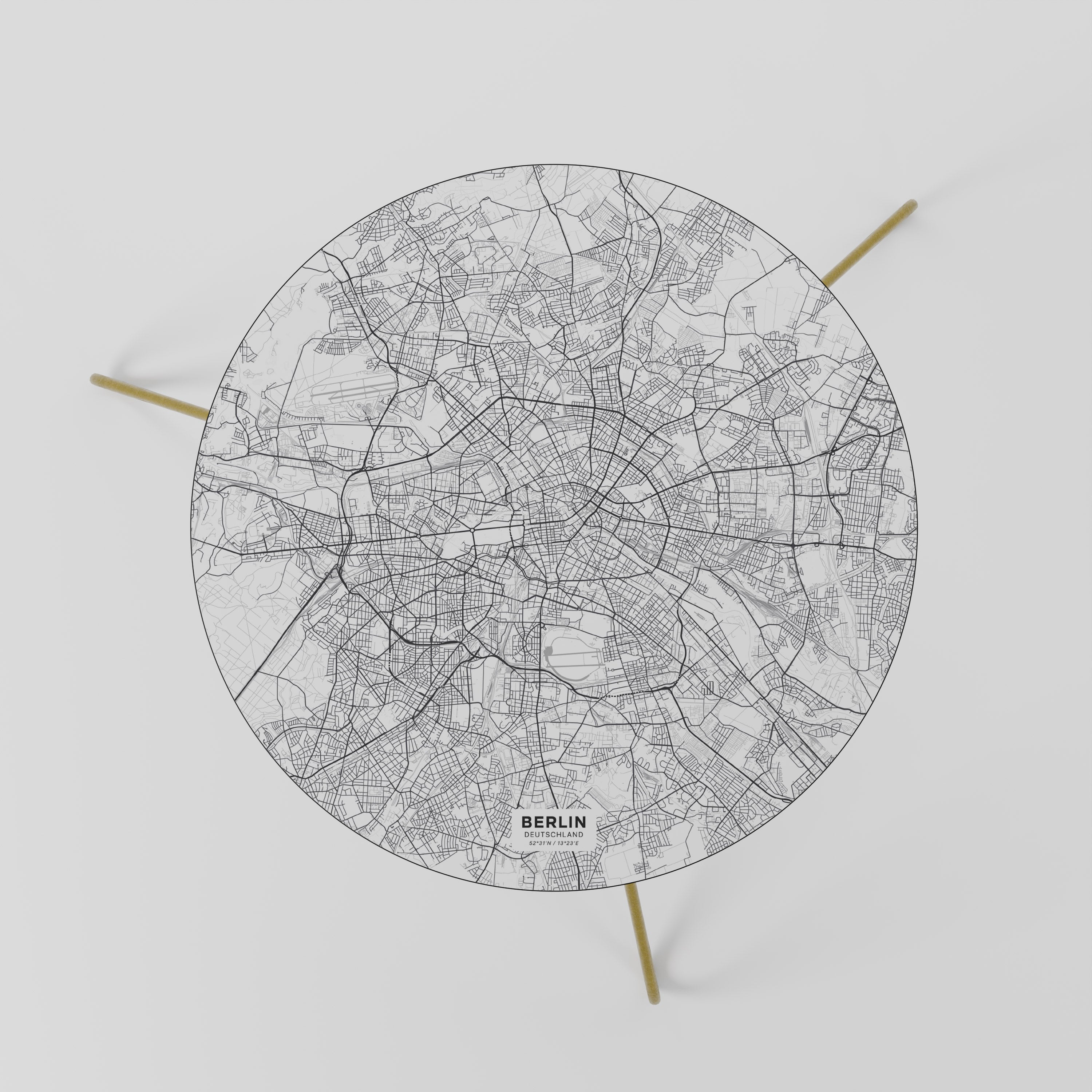 BERLIN PLAN Coffee Table 60