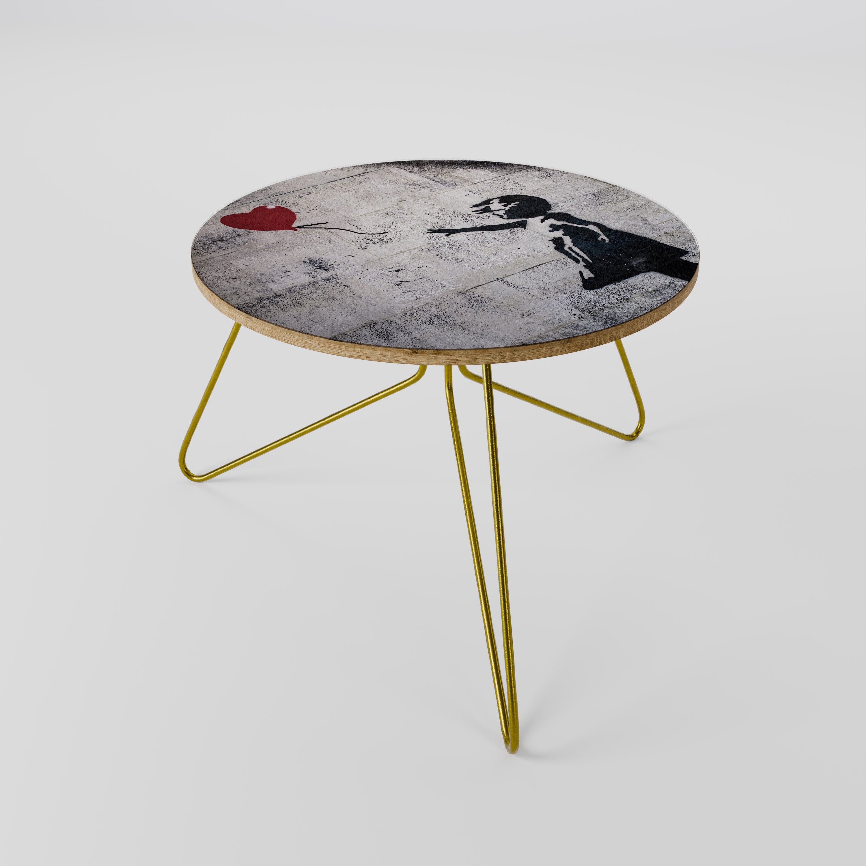 BALLON GIRL (BANKSY) Coffee Table 60