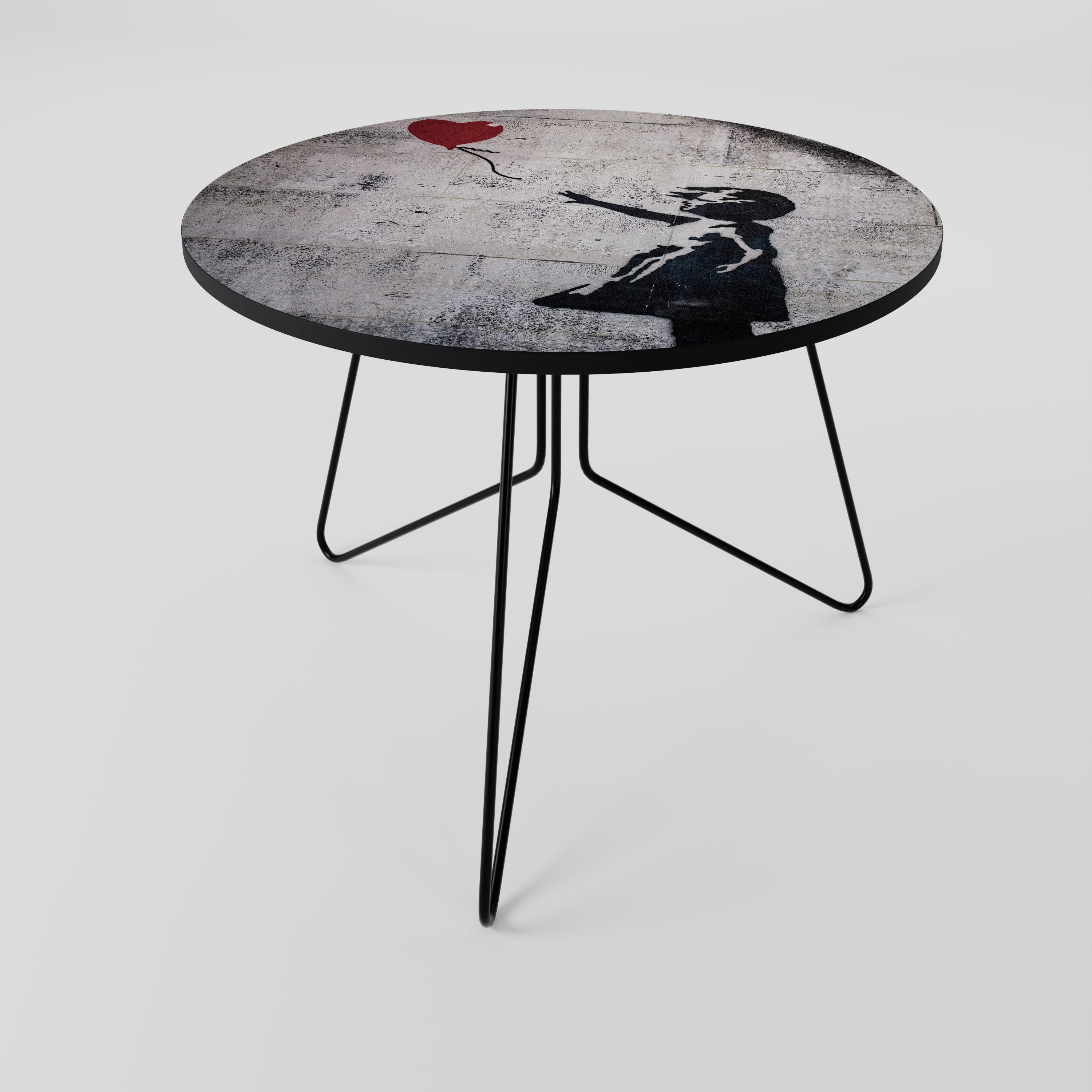 Mesa de centro BALLON GIRL (BANKSY) 69