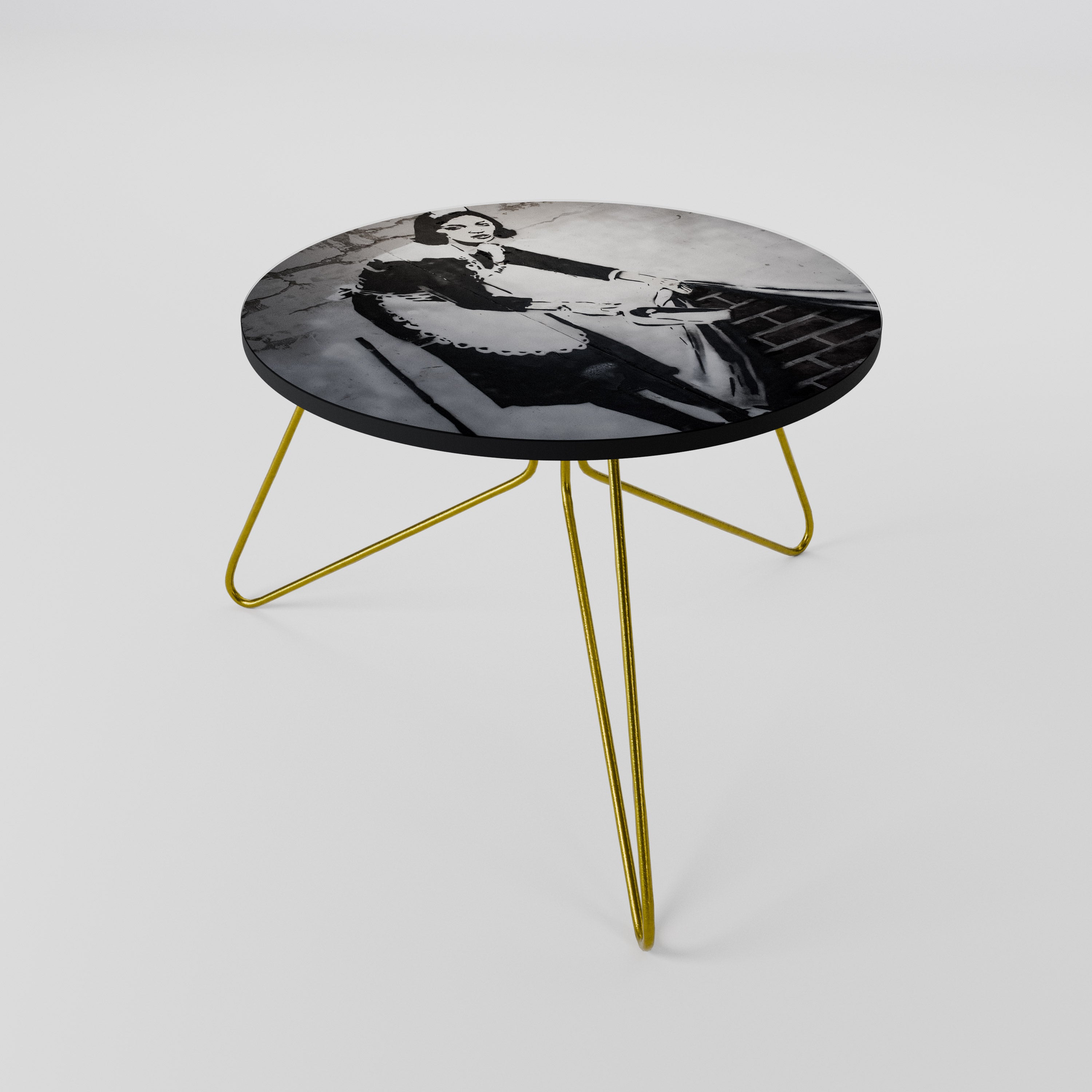 SWEEPING UNDER (BANKSY) Coffee Table 60