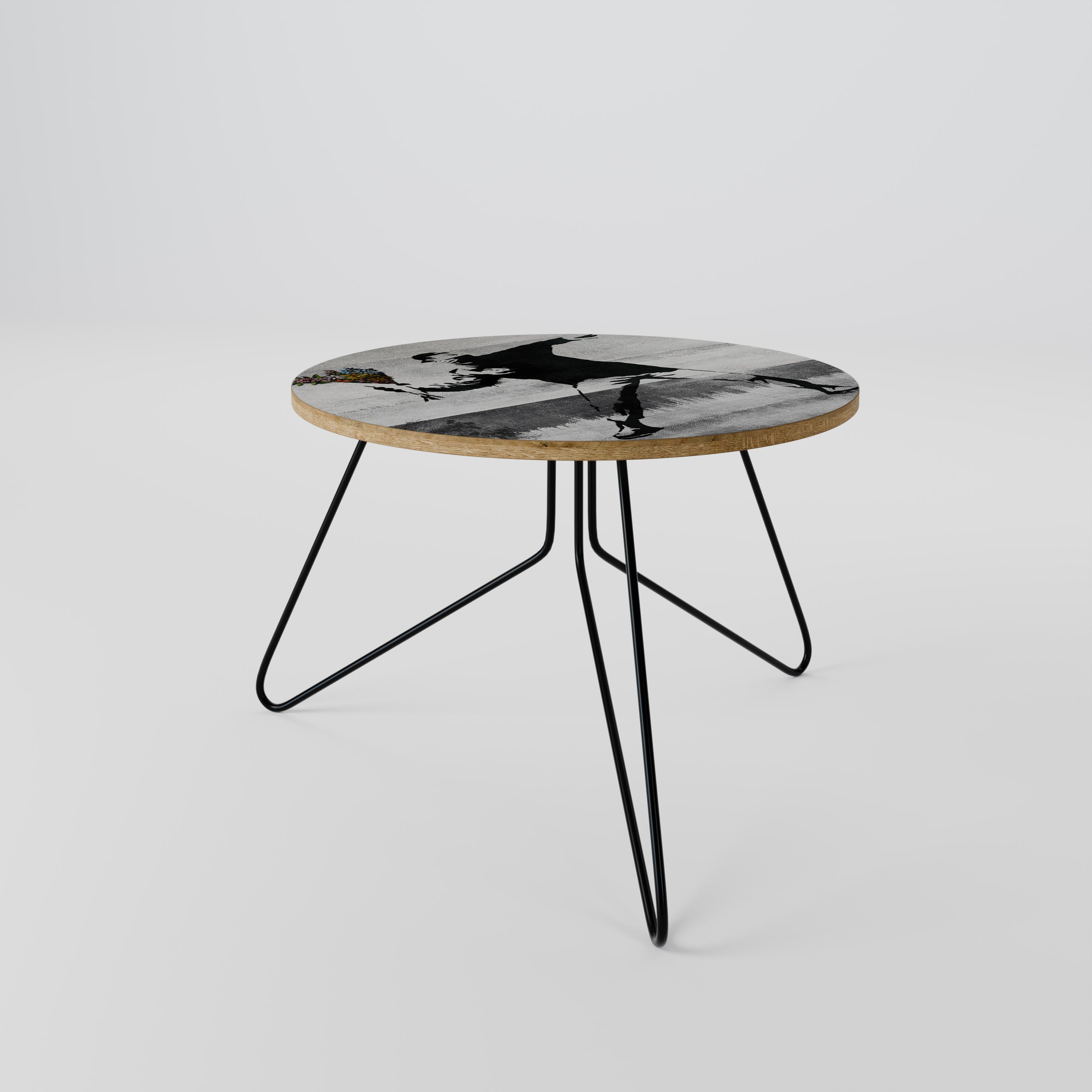 FLOWER BOMBER (BANKSY) Coffee Table 60