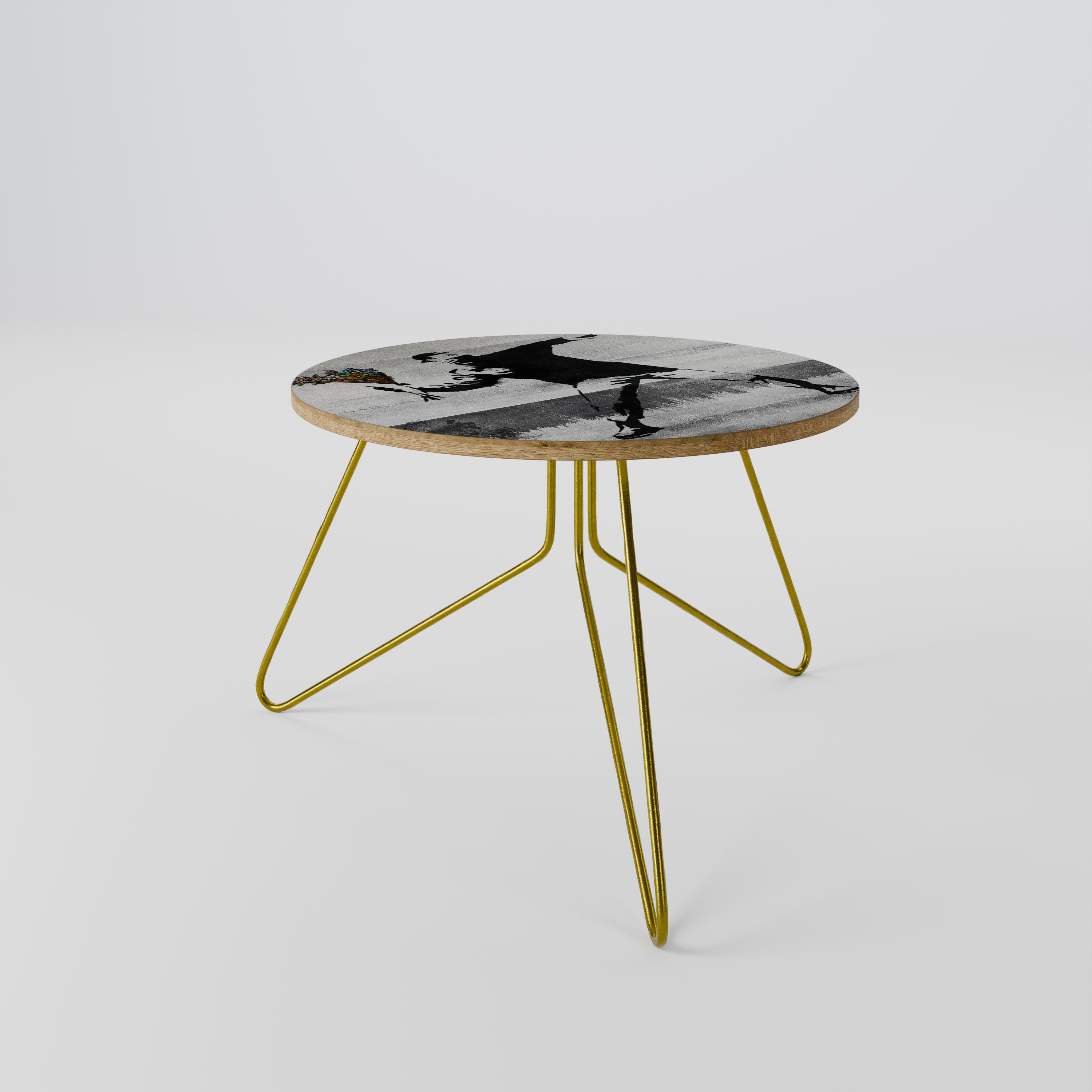 FLOWER BOMBER (BANKSY) Coffee Table 60