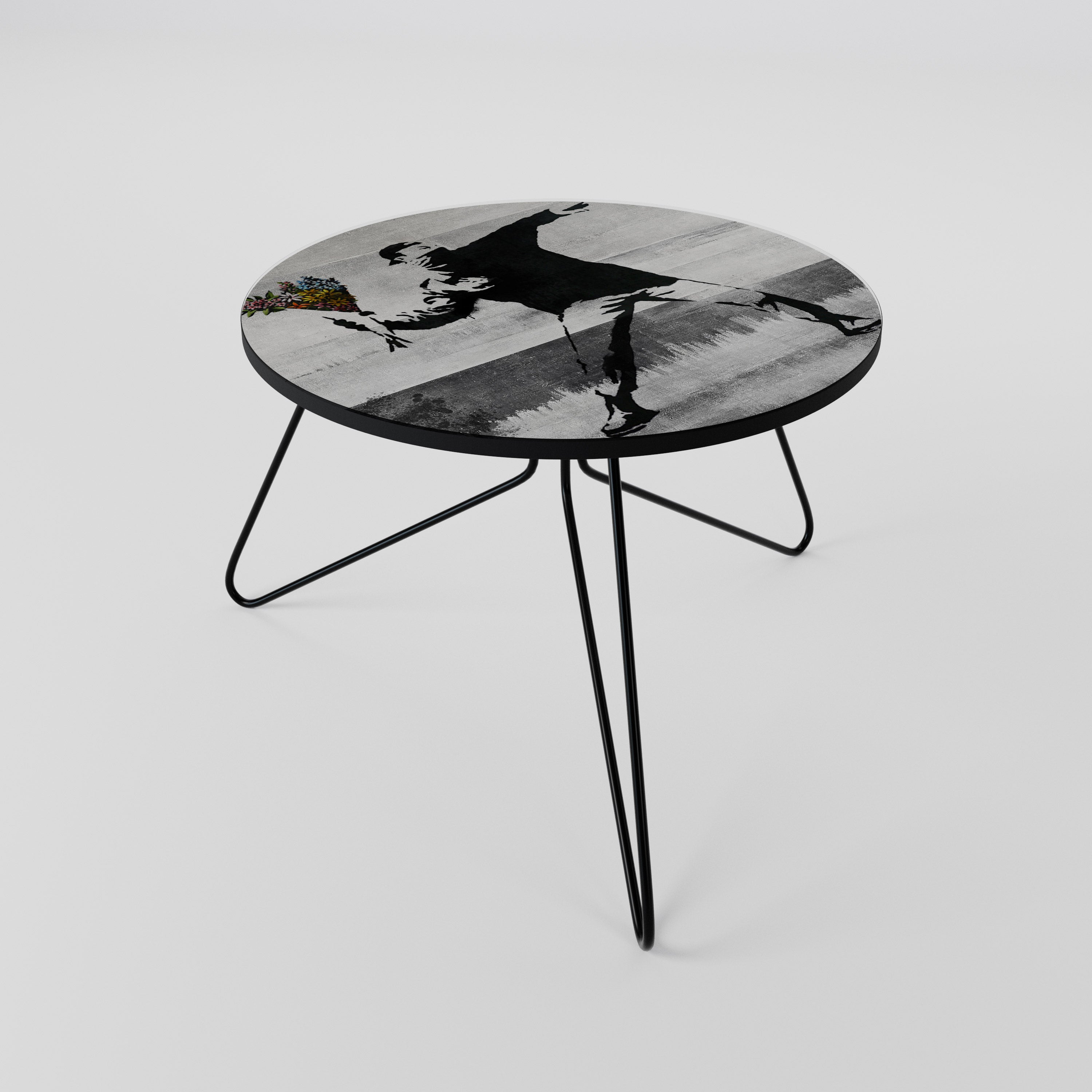 FLOWER BOMBER (BANKSY) Coffee Table 60