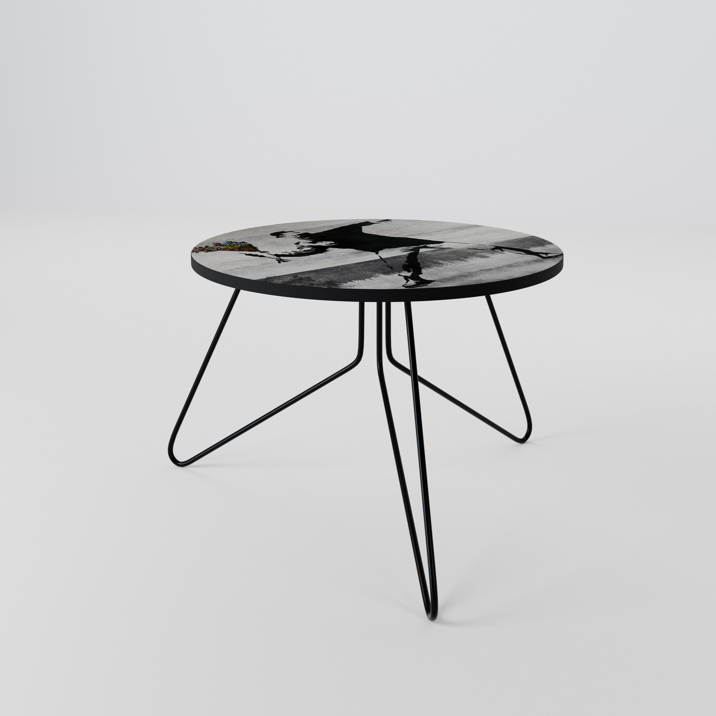 FLOWER BOMBER (BANKSY) Coffee Table 60