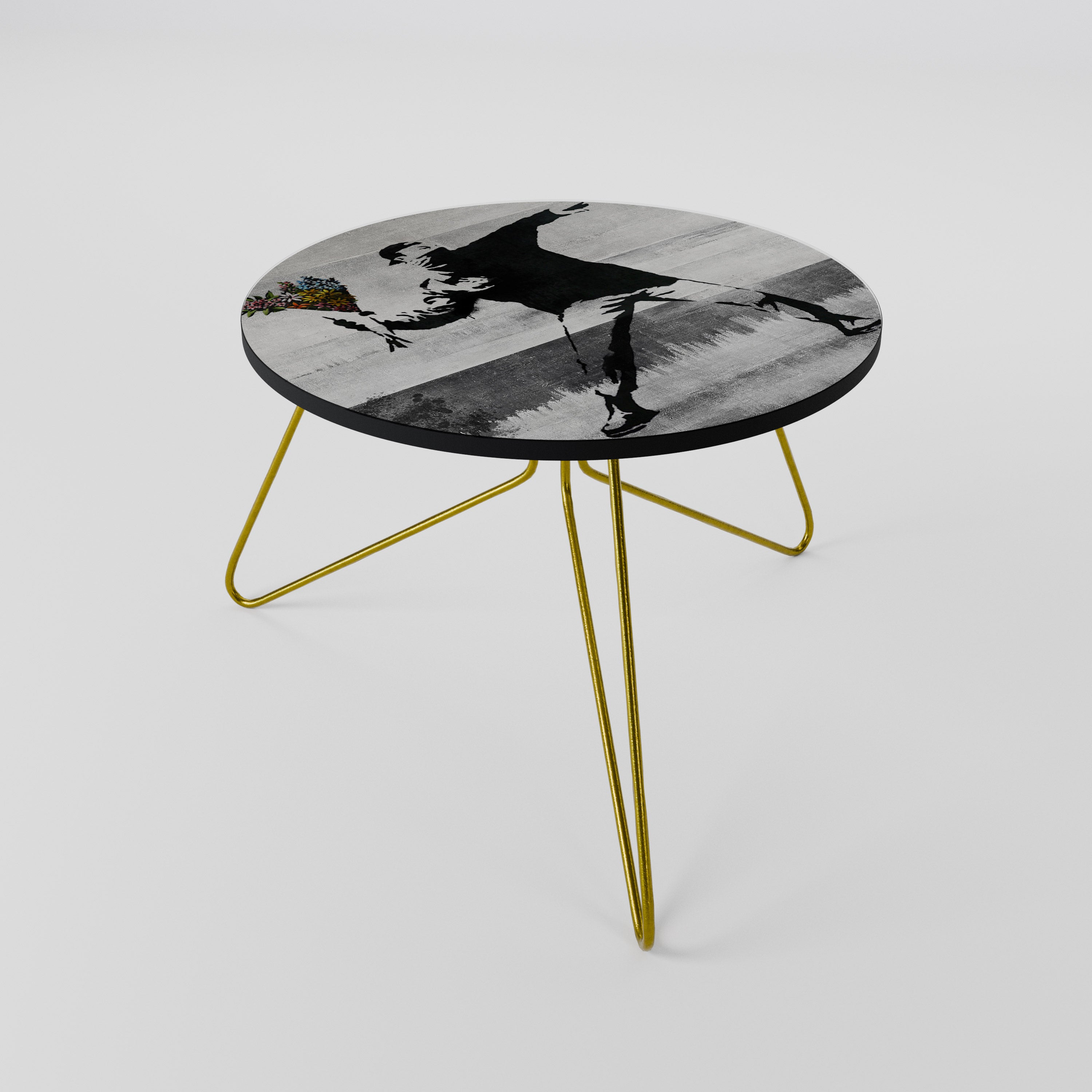 FLOWER BOMBER (BANKSY) Coffee Table 60